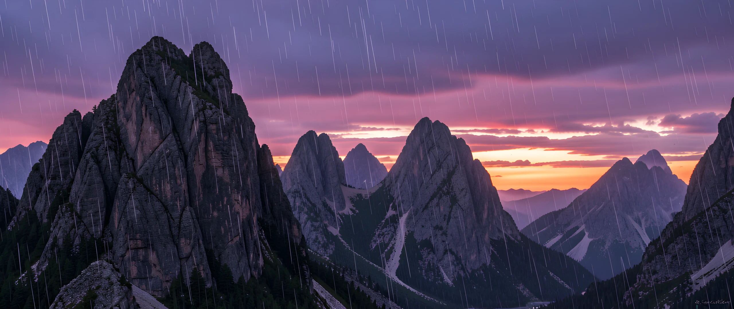 Rocky Mountain Twilight
