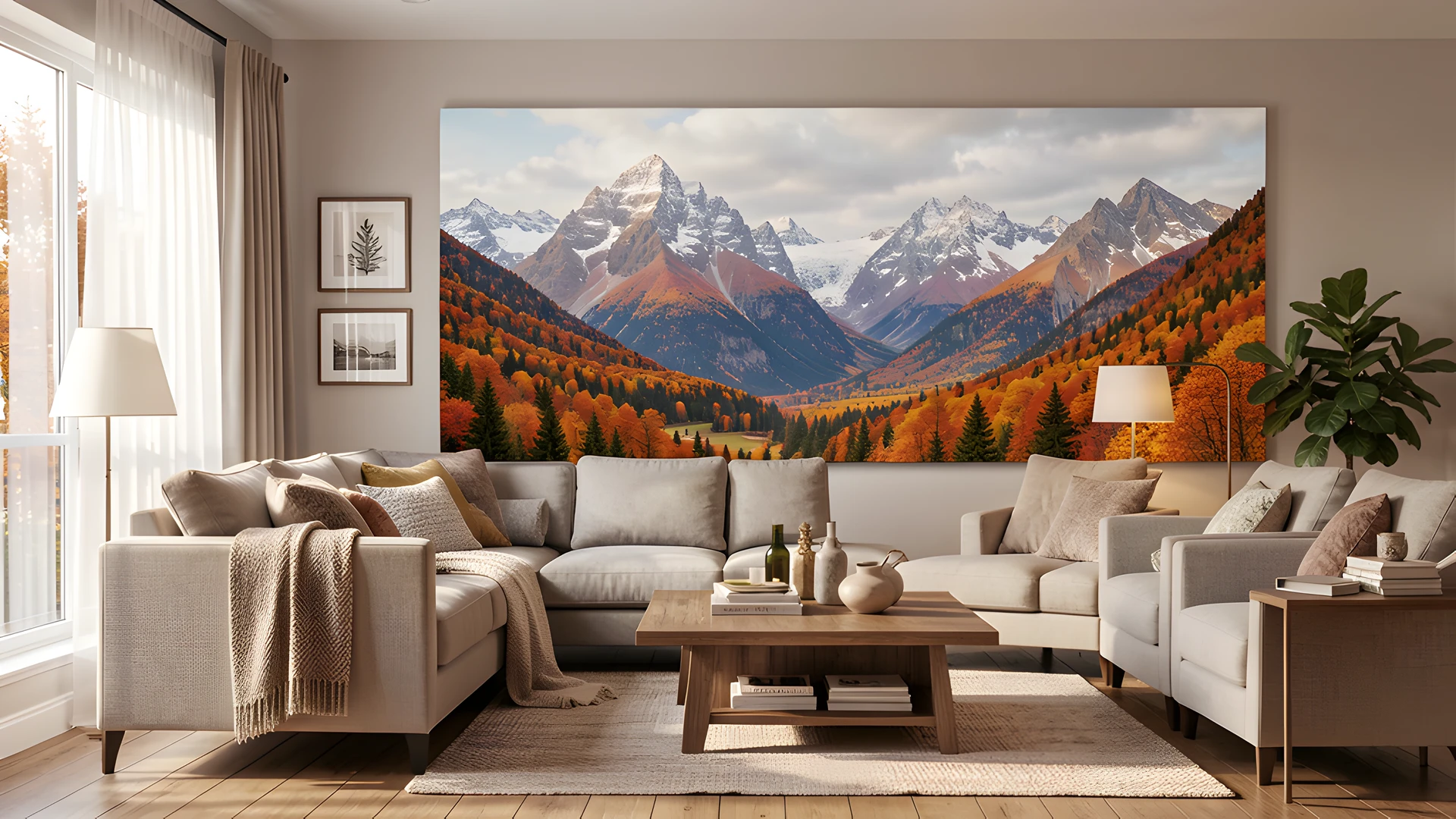 Falling Mountain Peaks