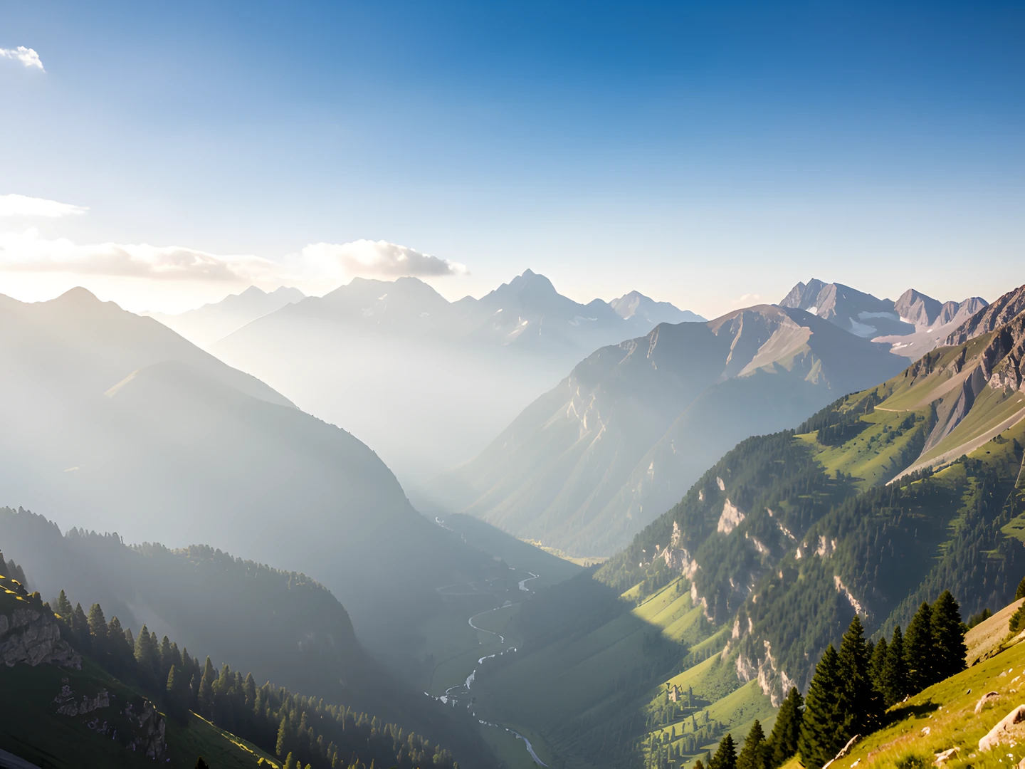 Soft Mountain Haze