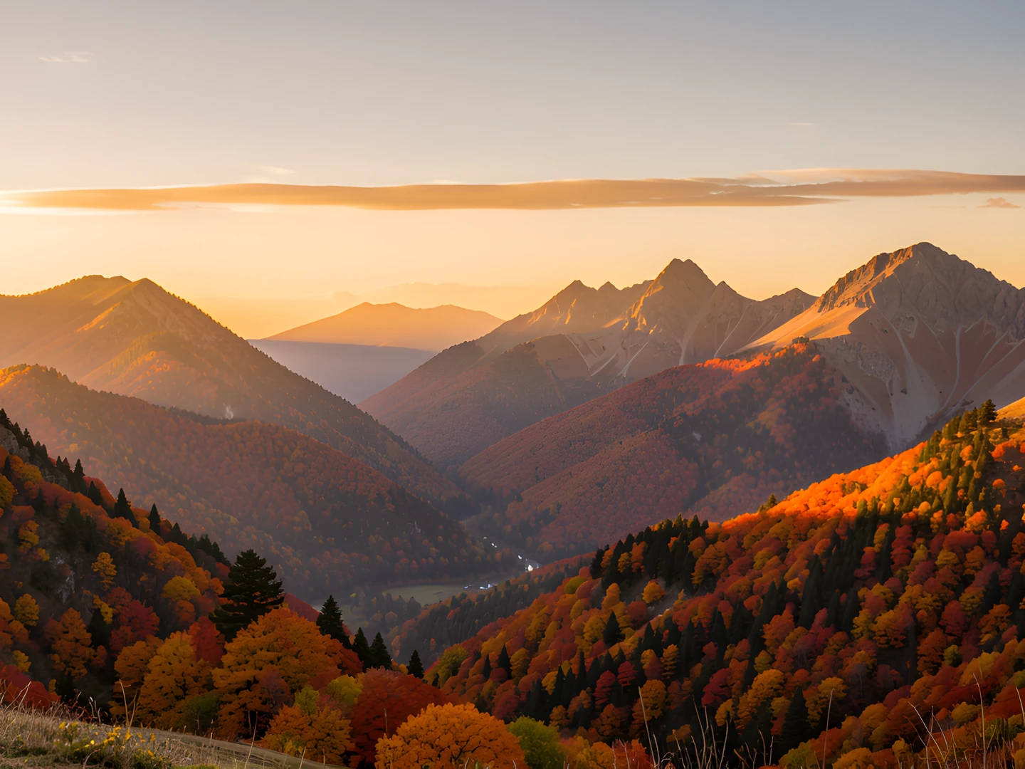 Golden Mountain Glow