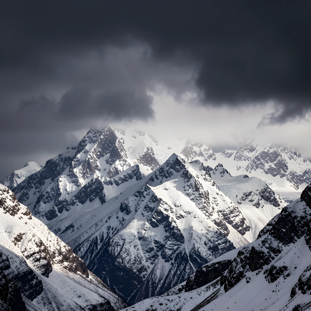 Frozen Mountain Majesty