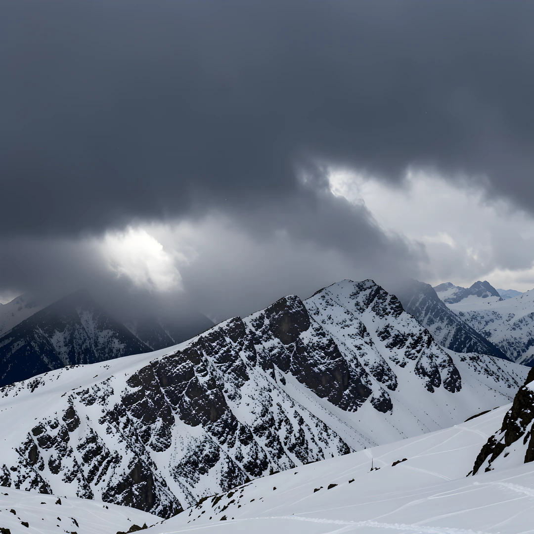 Frozen Mountain Peak