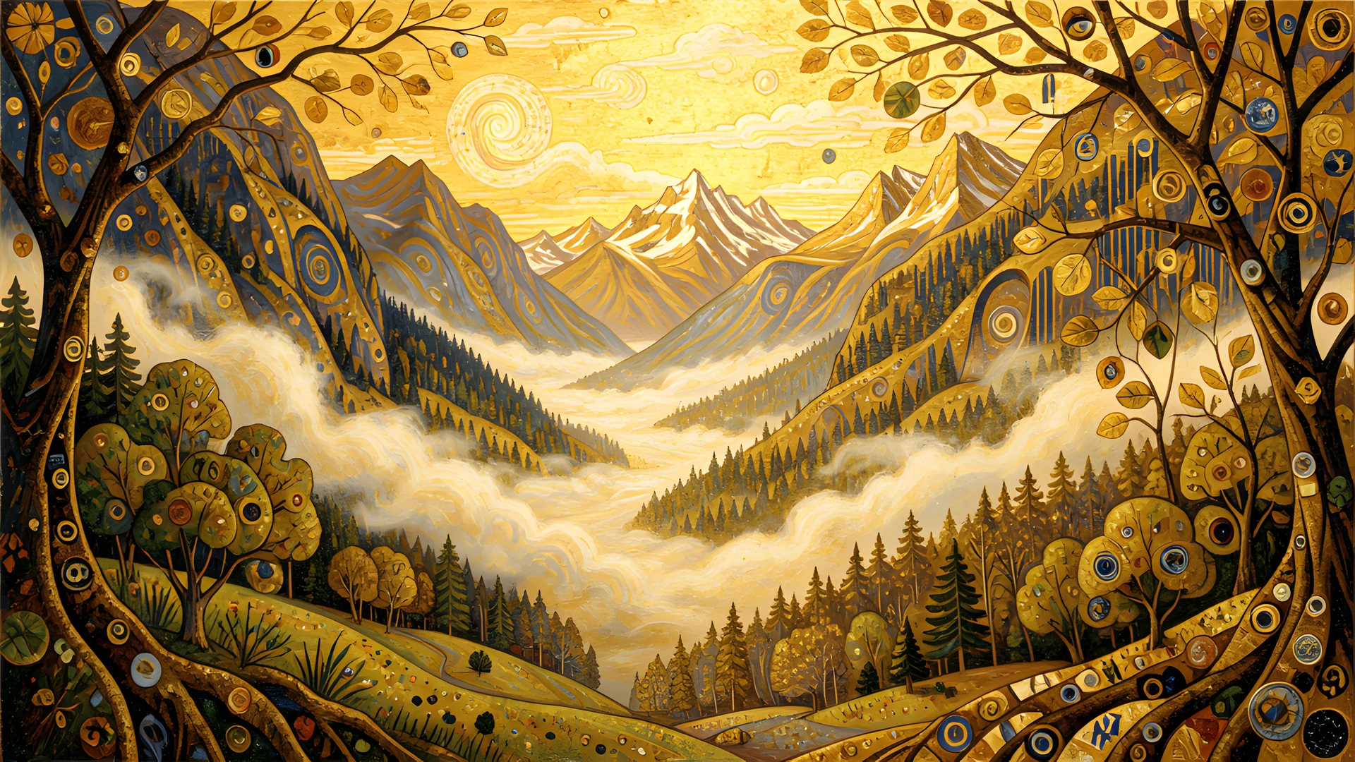 Golden Klimt Mist
