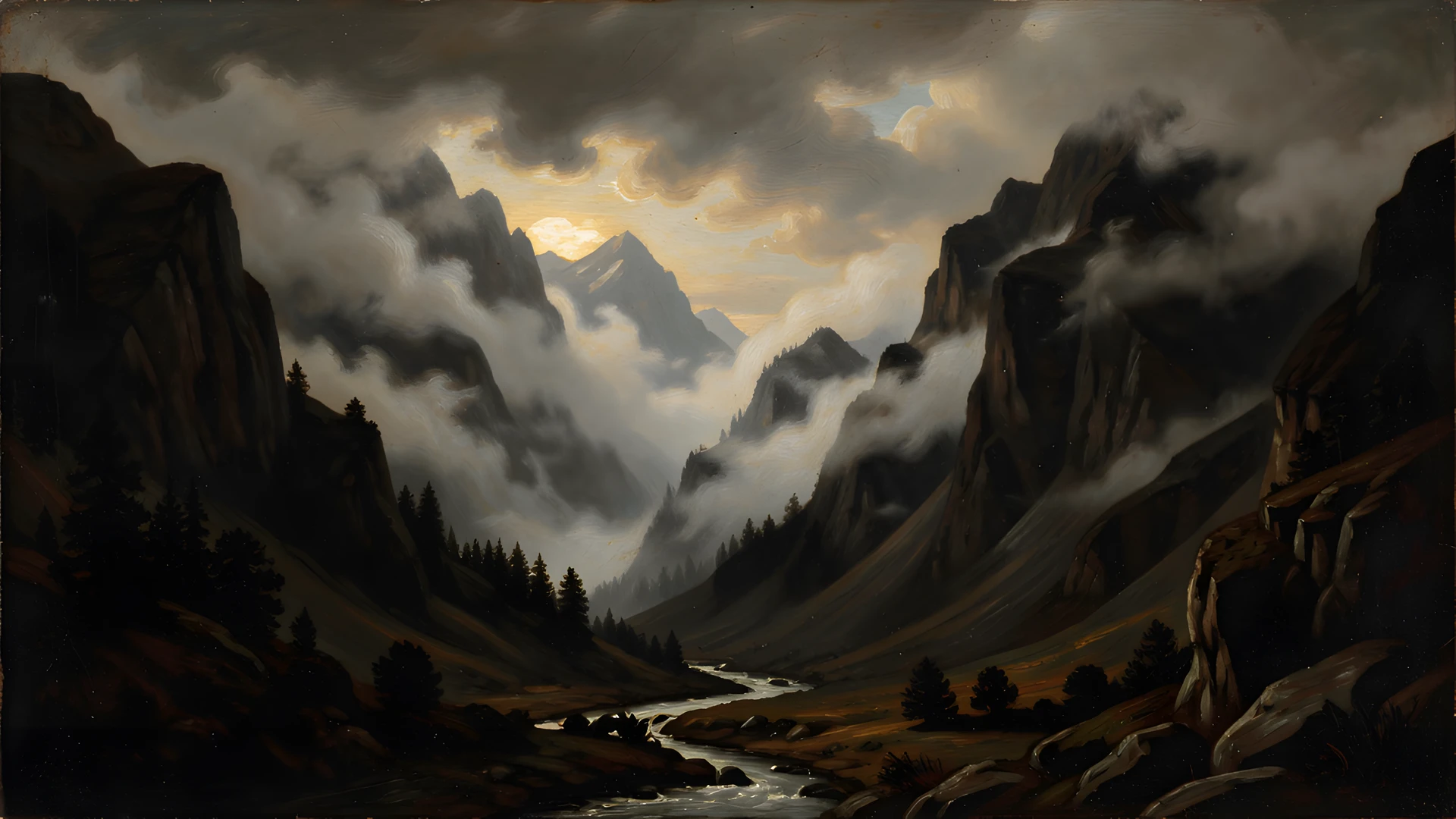 Rembrandt Landscape