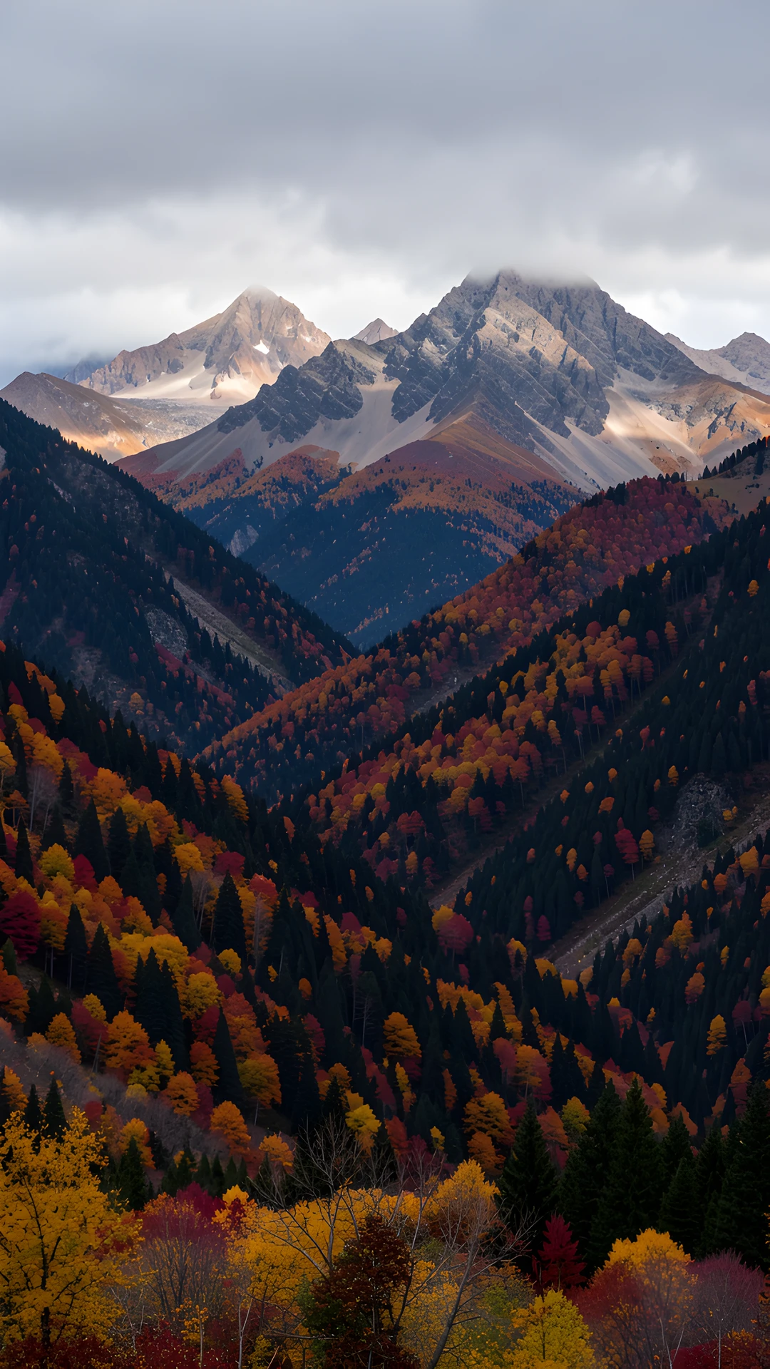 Dark Forest Landscape
