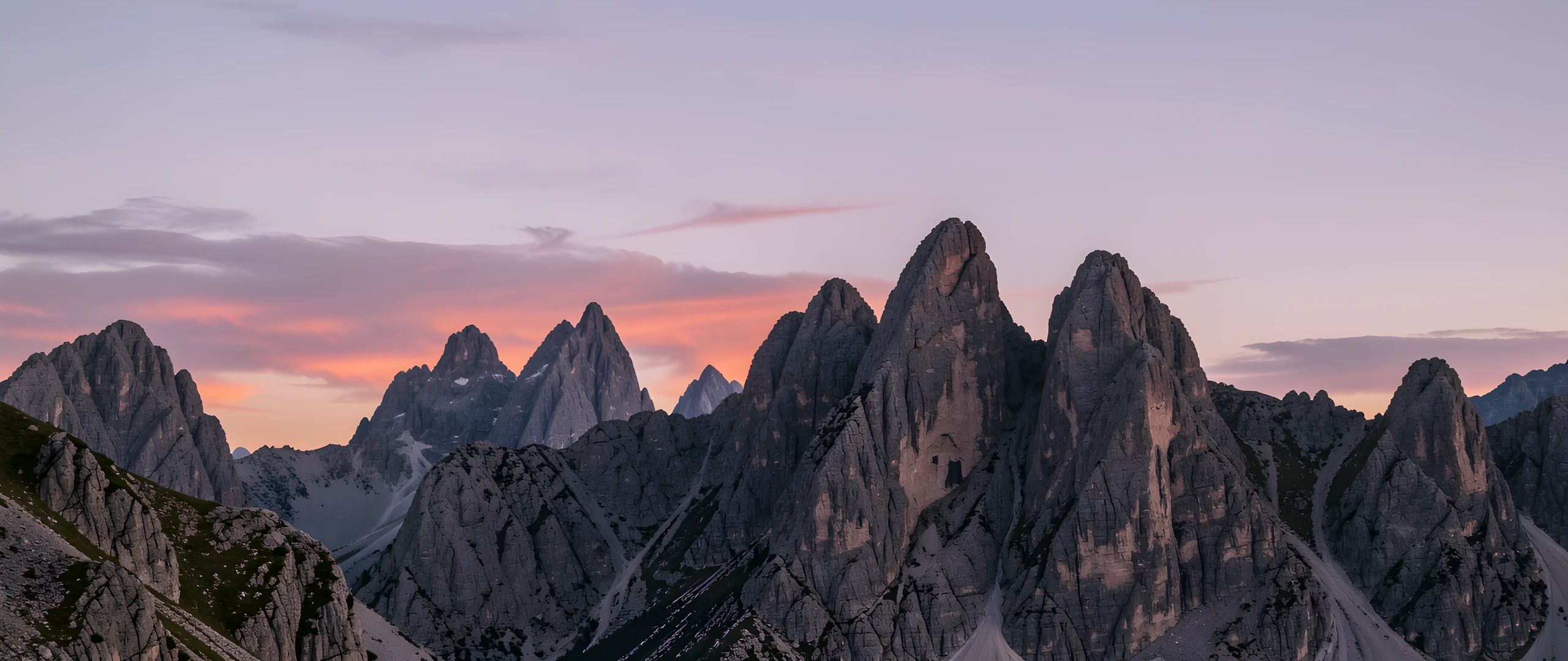 Twilight Rocky Peaks