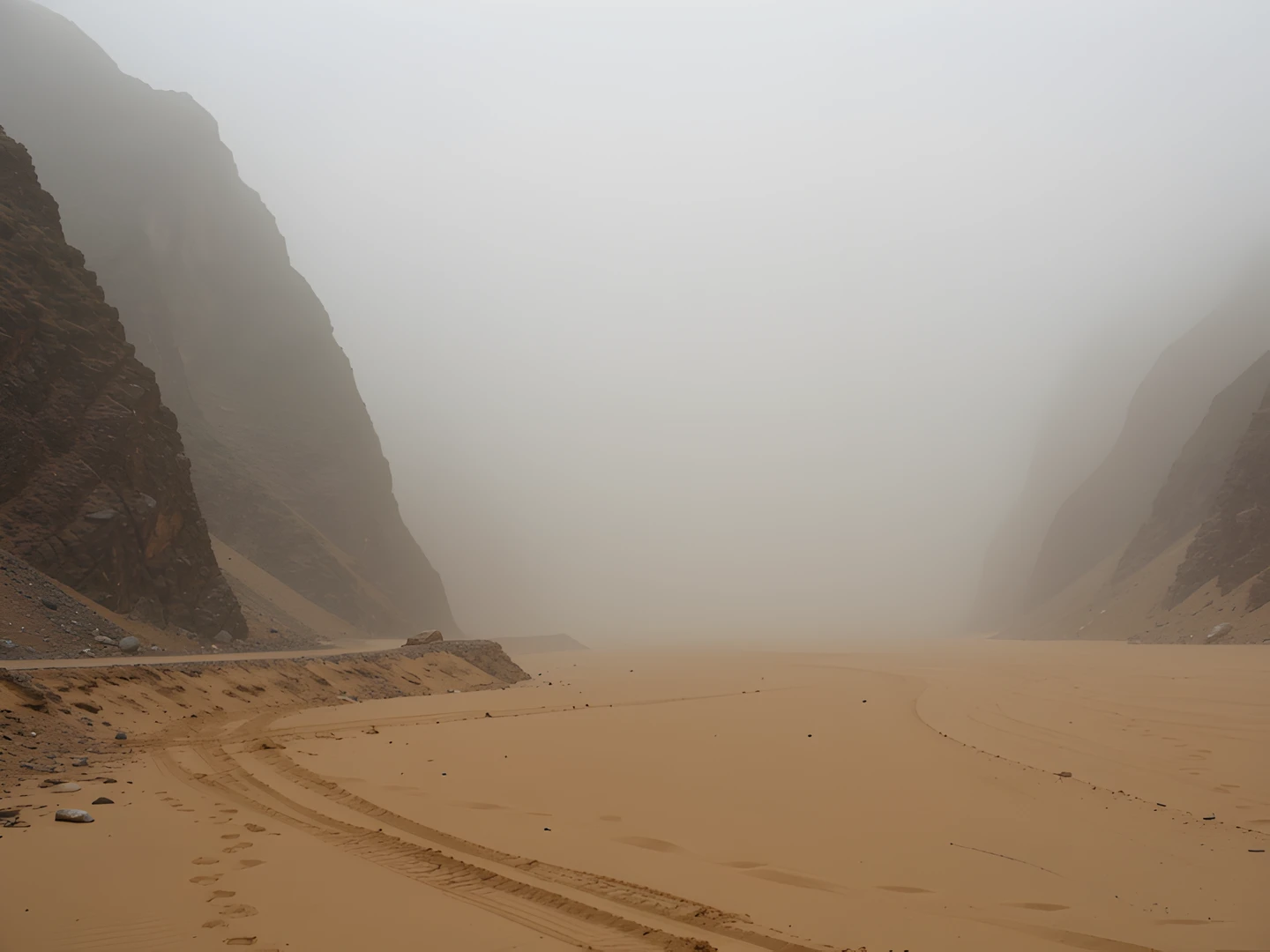 Stormy Mountain Pass