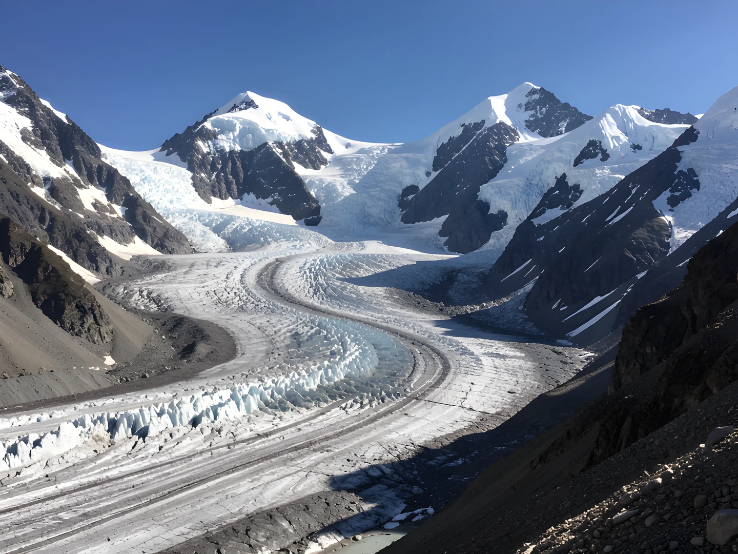 Frozen Mountain Peak
