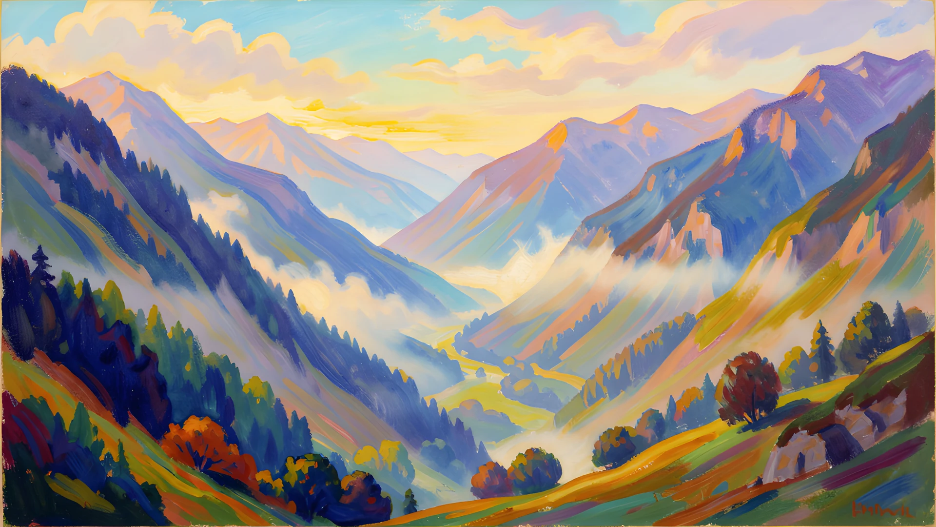 Soft Mountain Mist