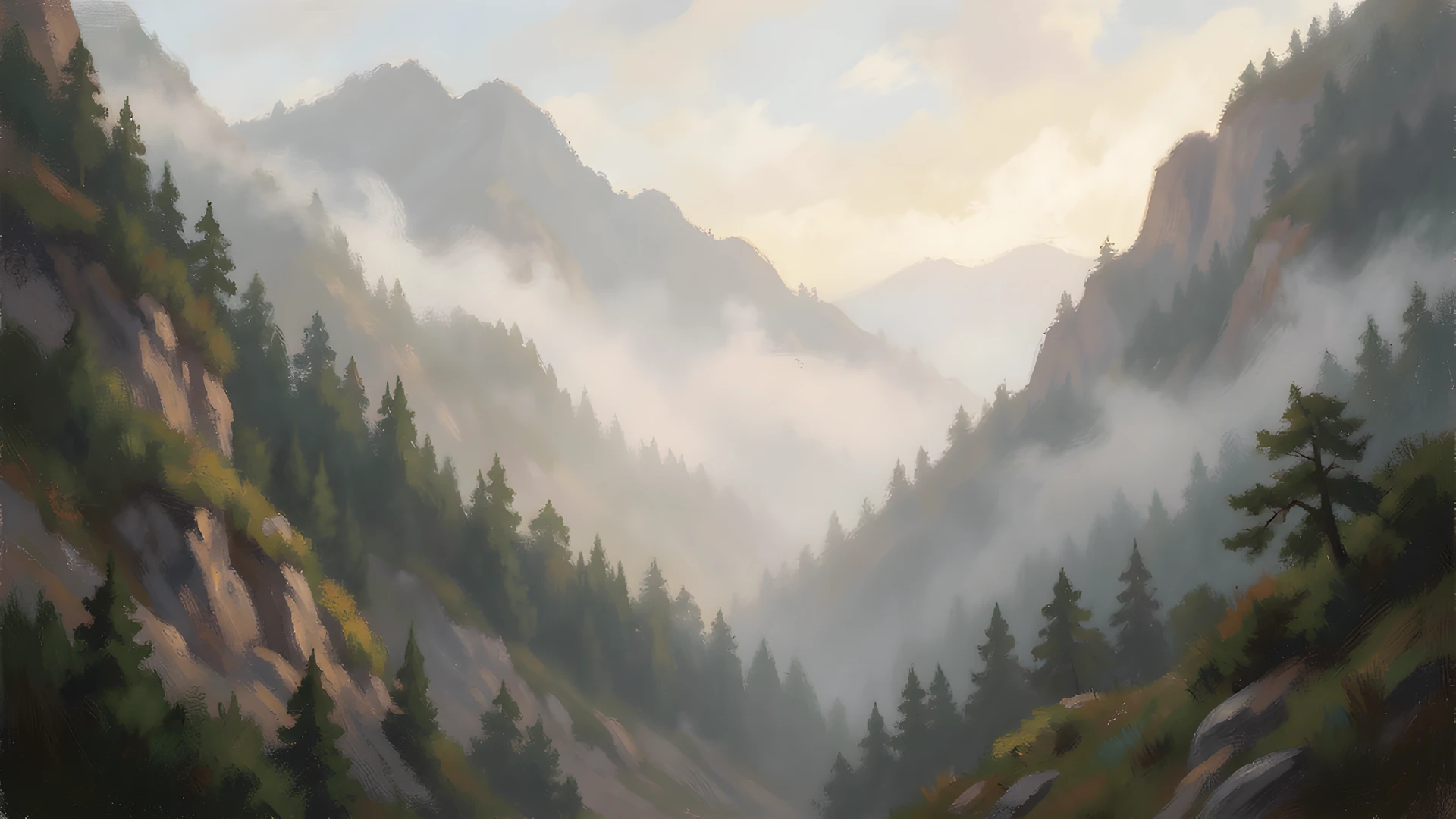 Misty Mountain Pass