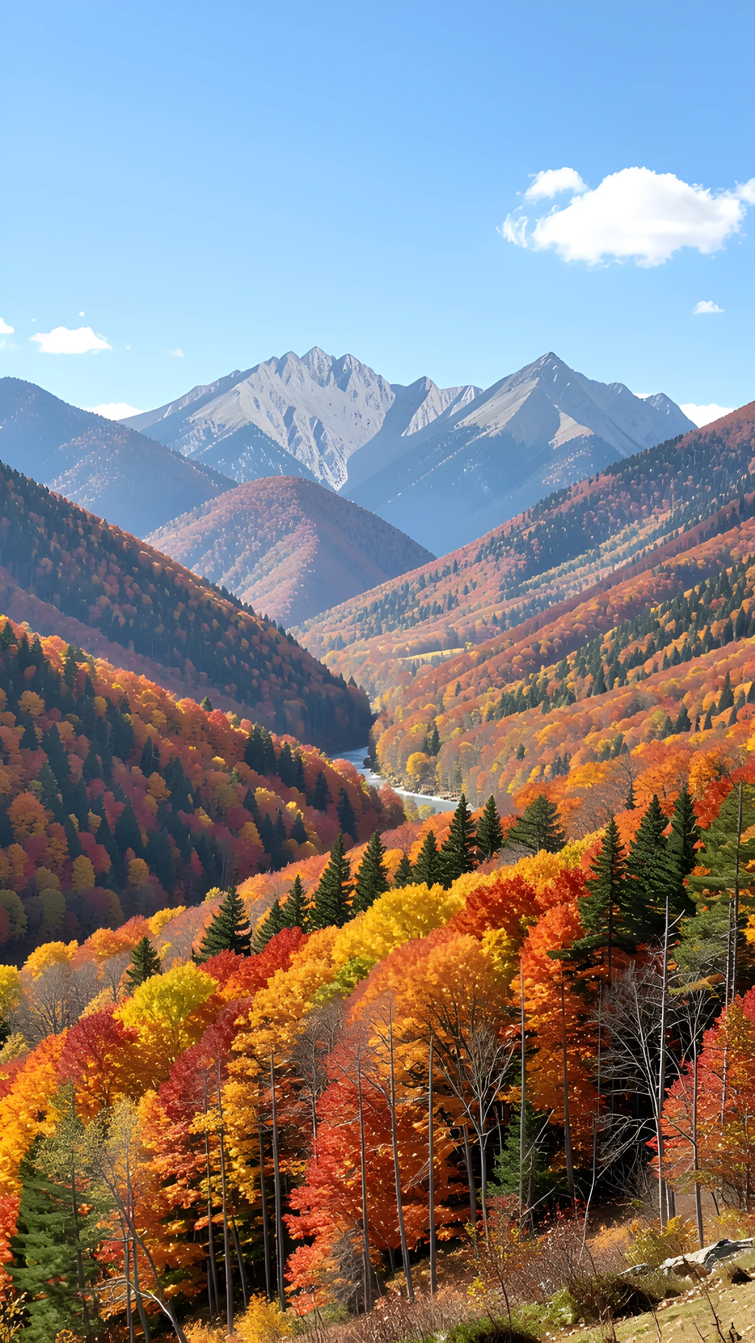 Golden Mountain Range