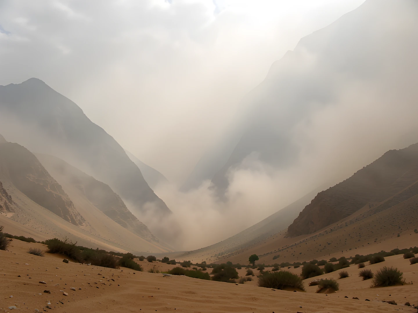 Stormy Mountain Valley
