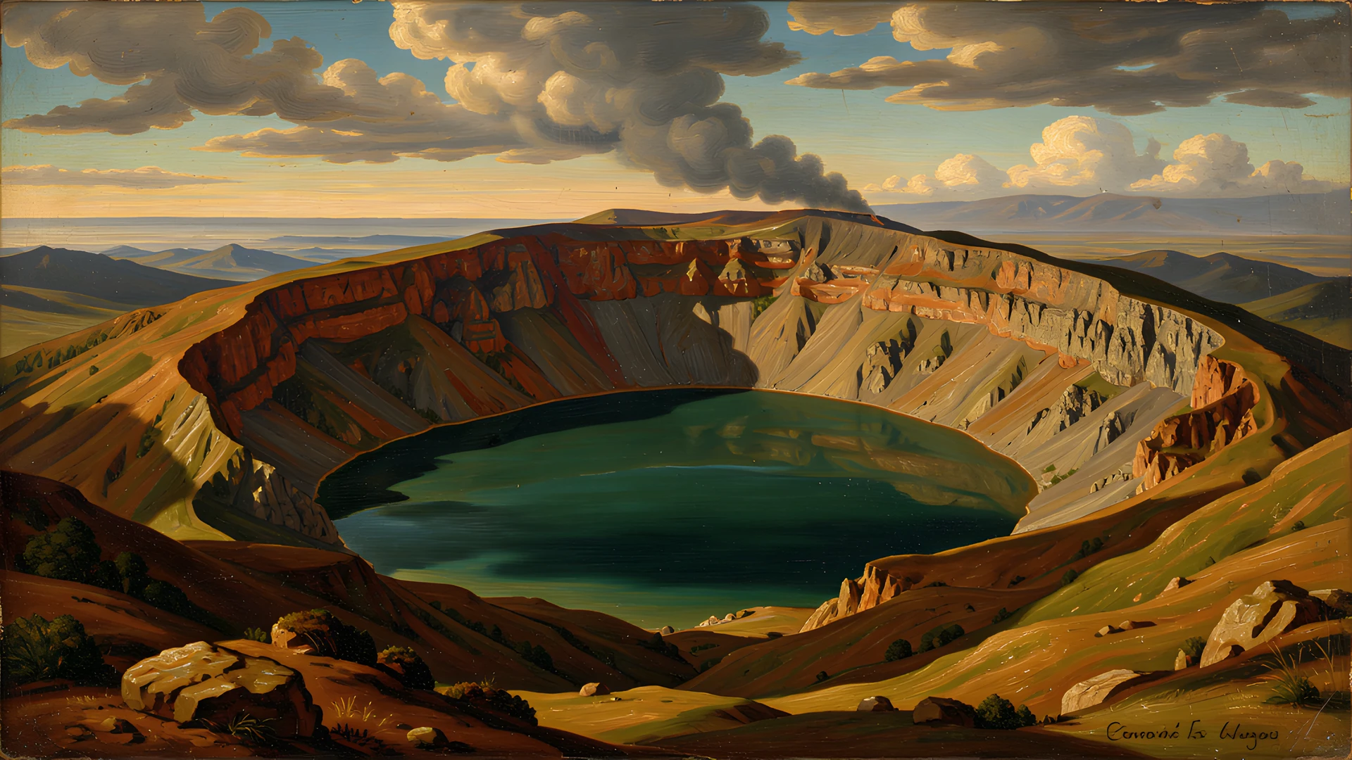 Dark Mystic Landscape