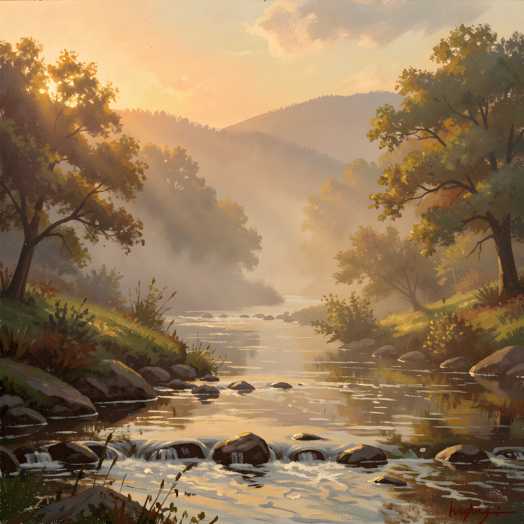 River Valley Dawn