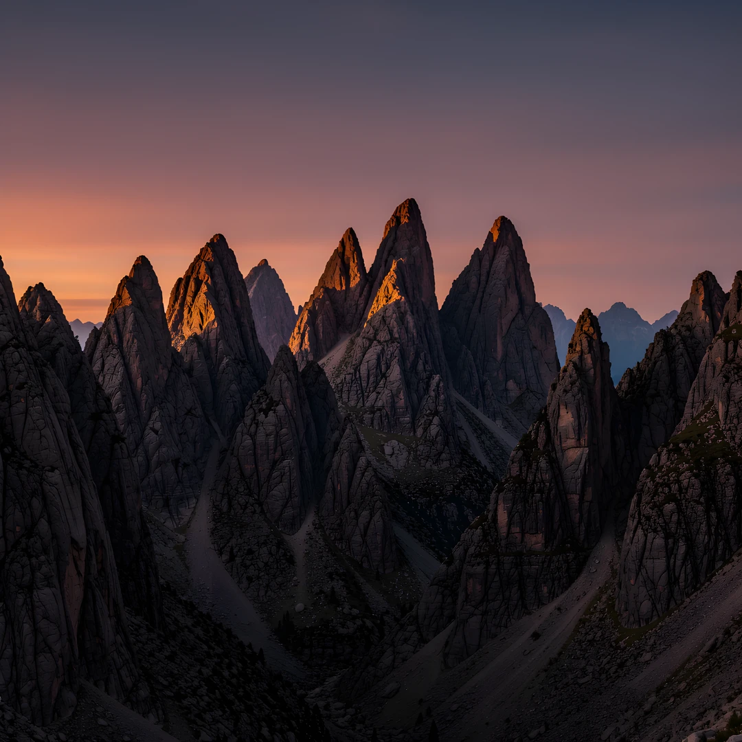 Twilight Canyon Peaks