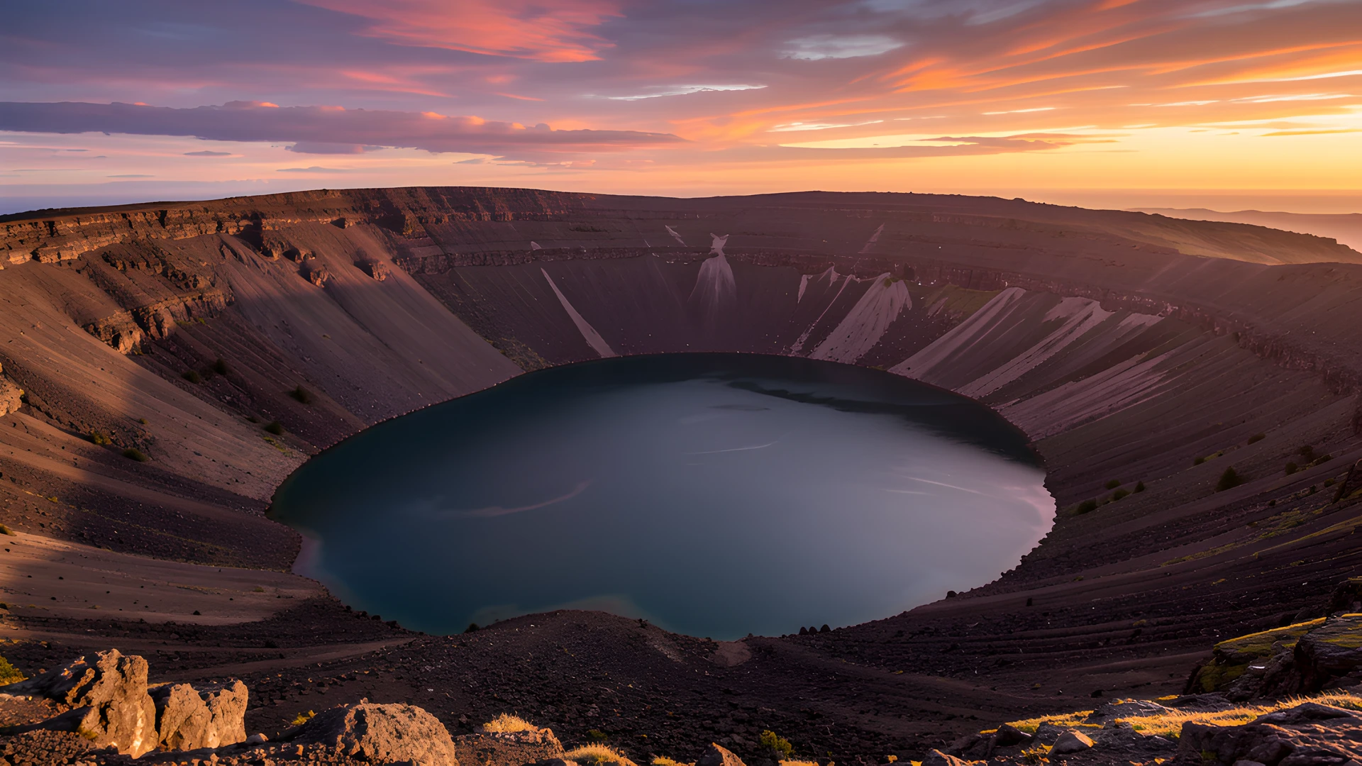 Volcanic Shoreline
