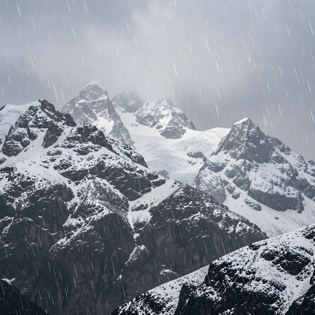 Mountain Range Frost