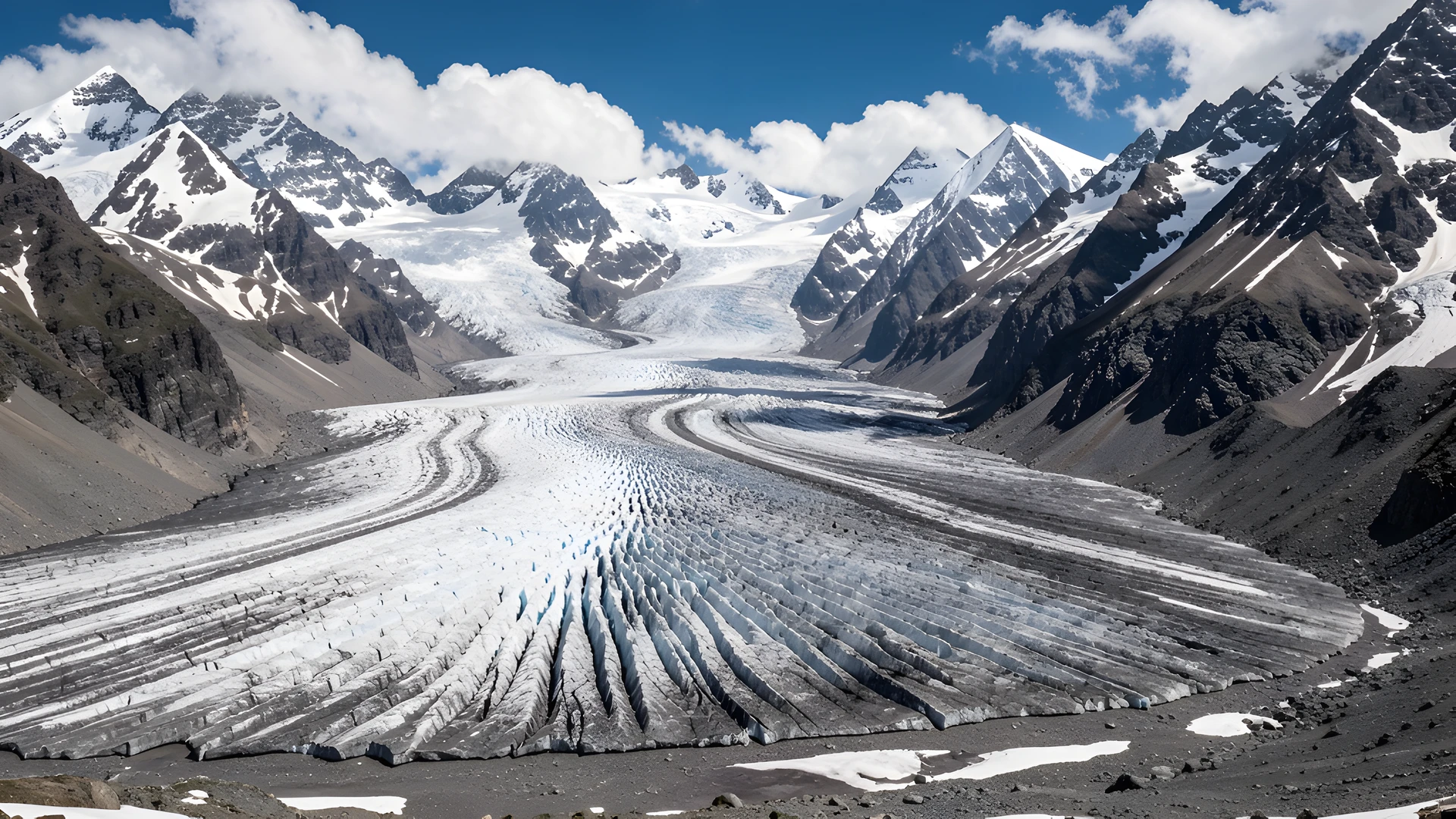 Frozen Mountain Peak
