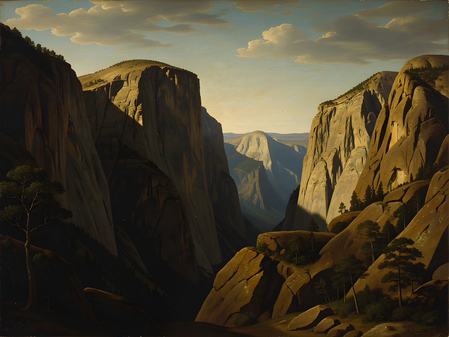 Eagle Cliff Shadows