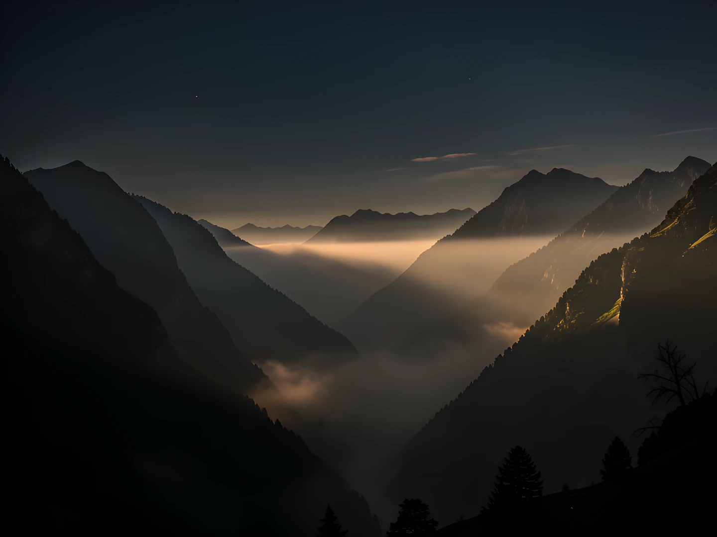 Golden Valley Night