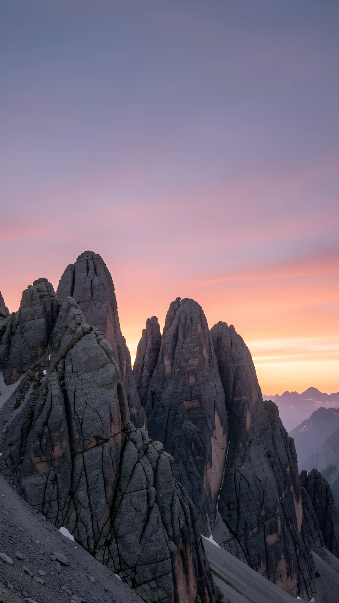 Twilight Rocky Spires