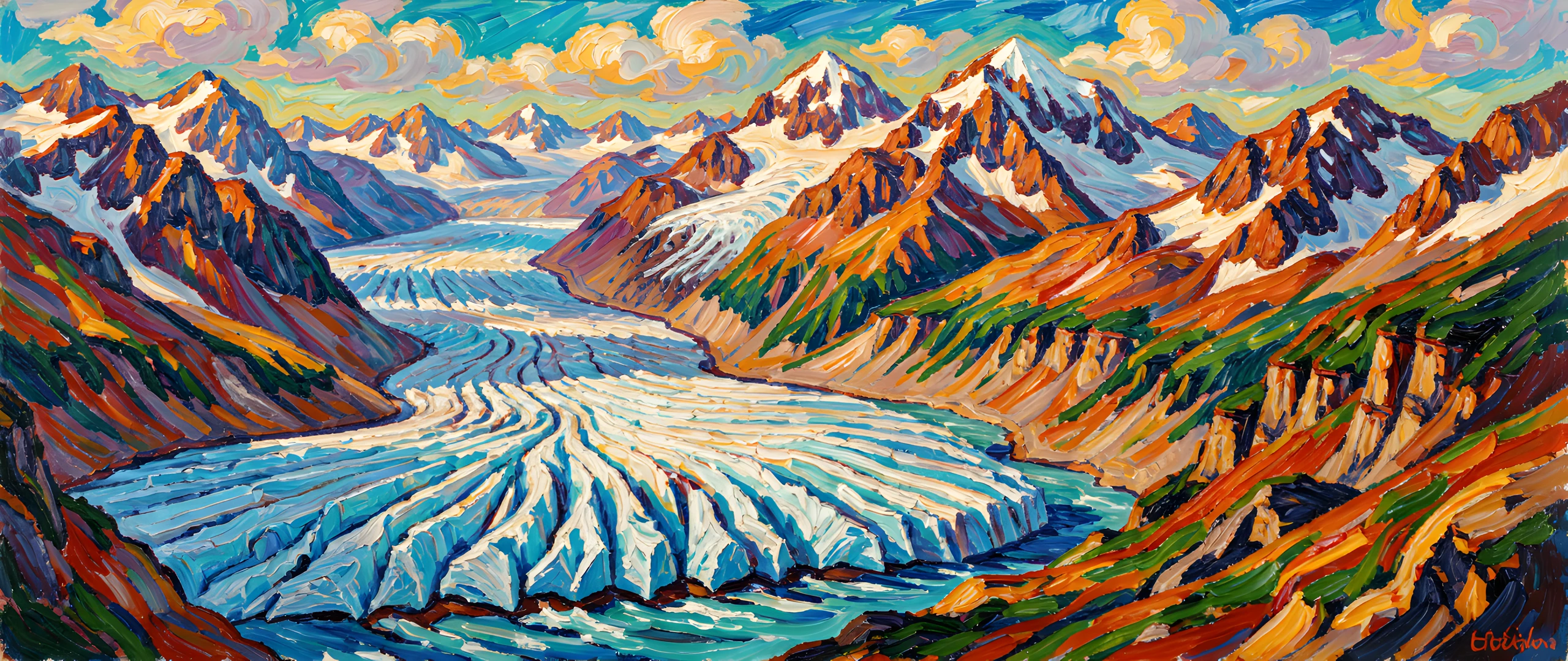 Frosted Mountains