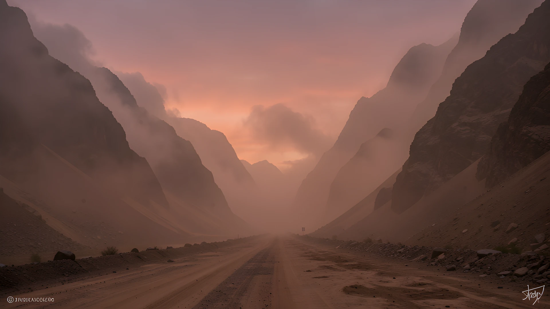 Eroding Mountain Pass
