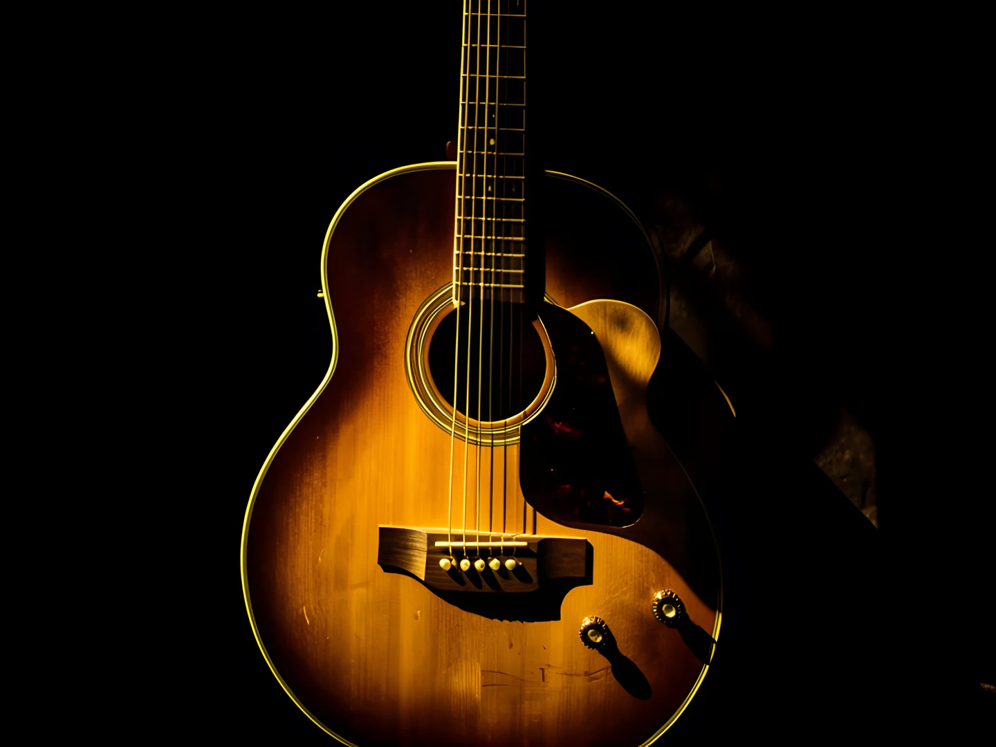 Gibson Guitar Closeup