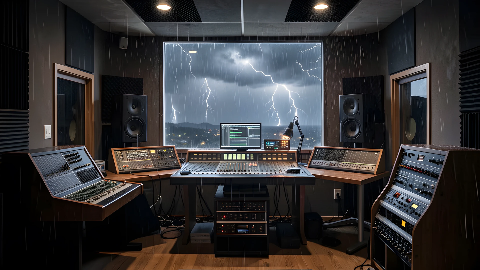 Darkened Recording