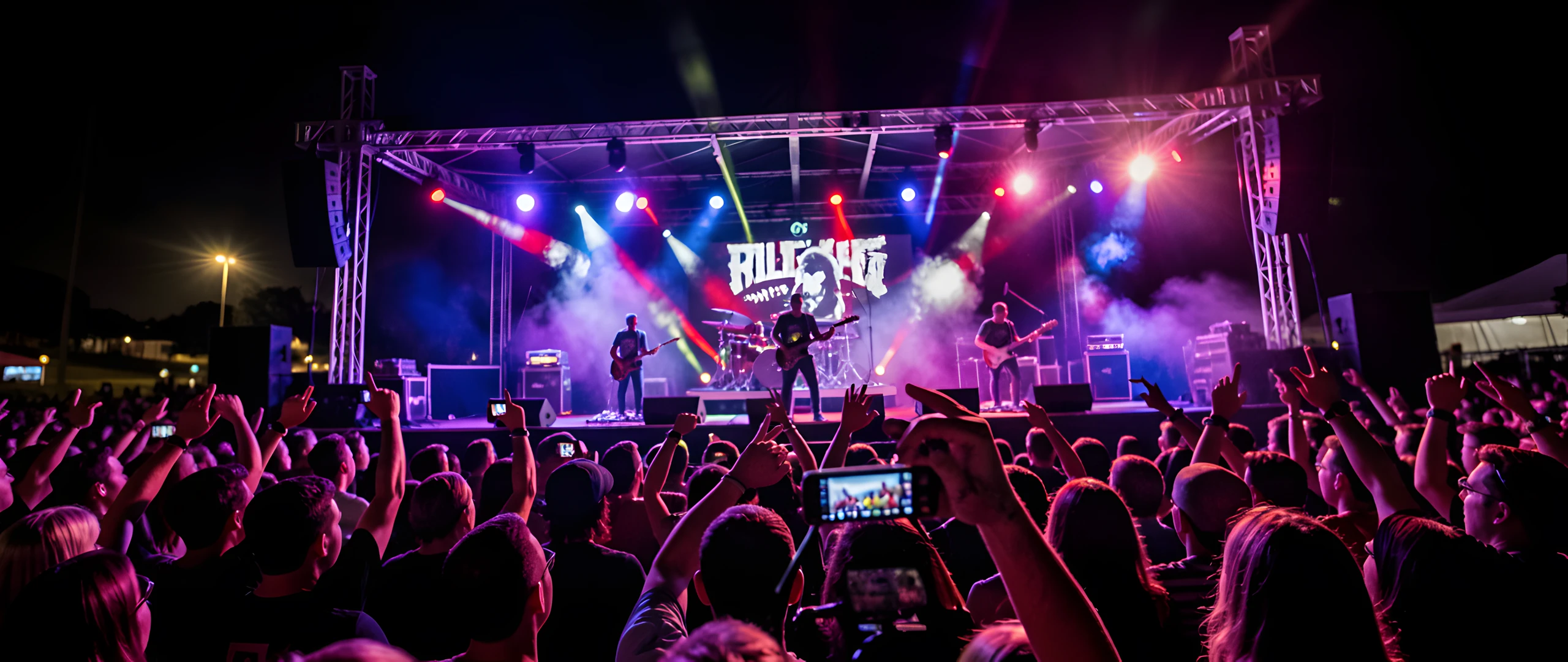 Rock Concert Scene