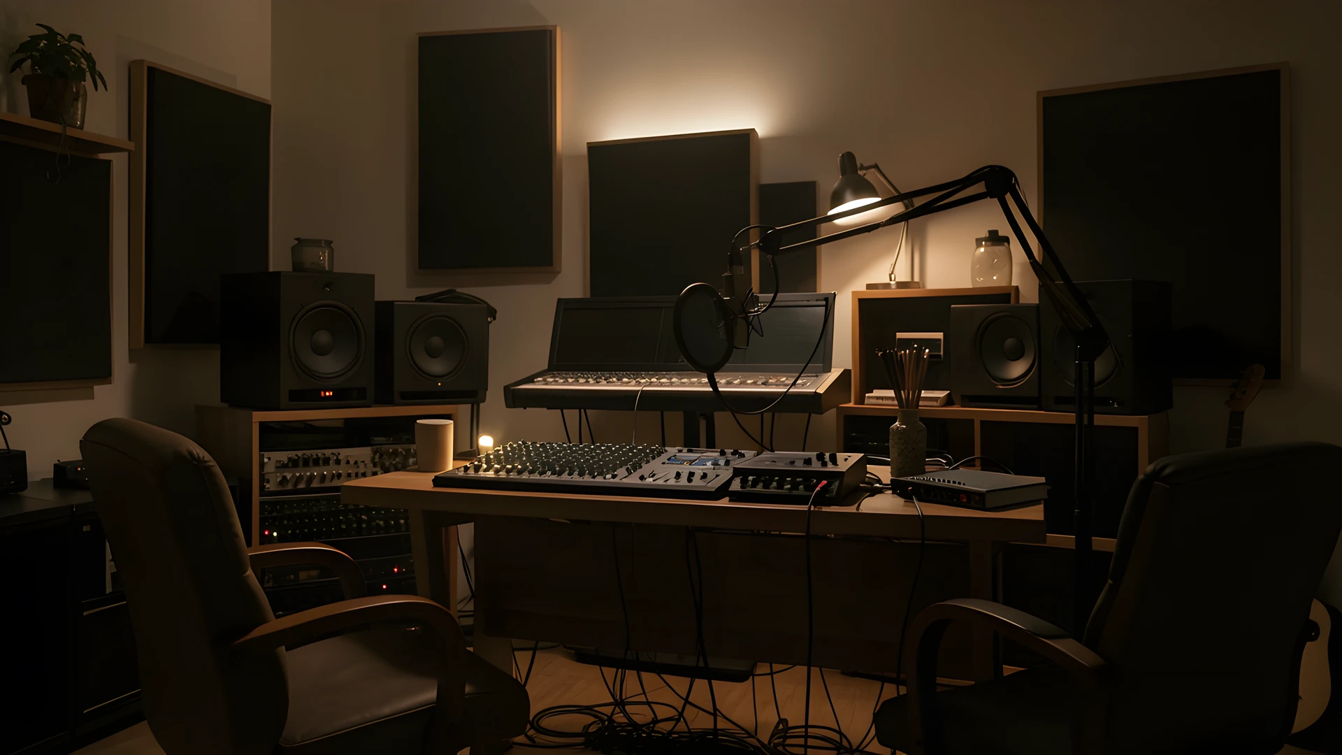 Dark Studio Mood