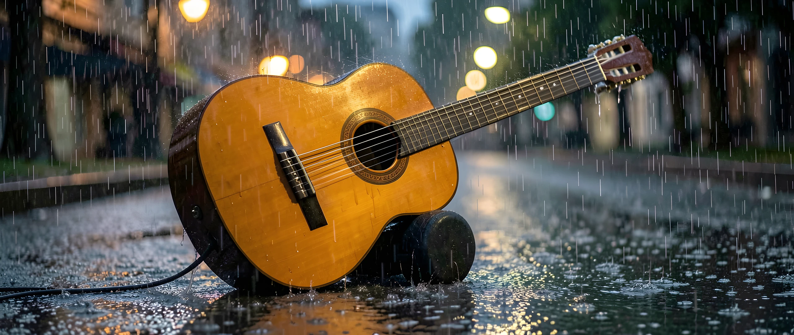 Guitar Raindrops