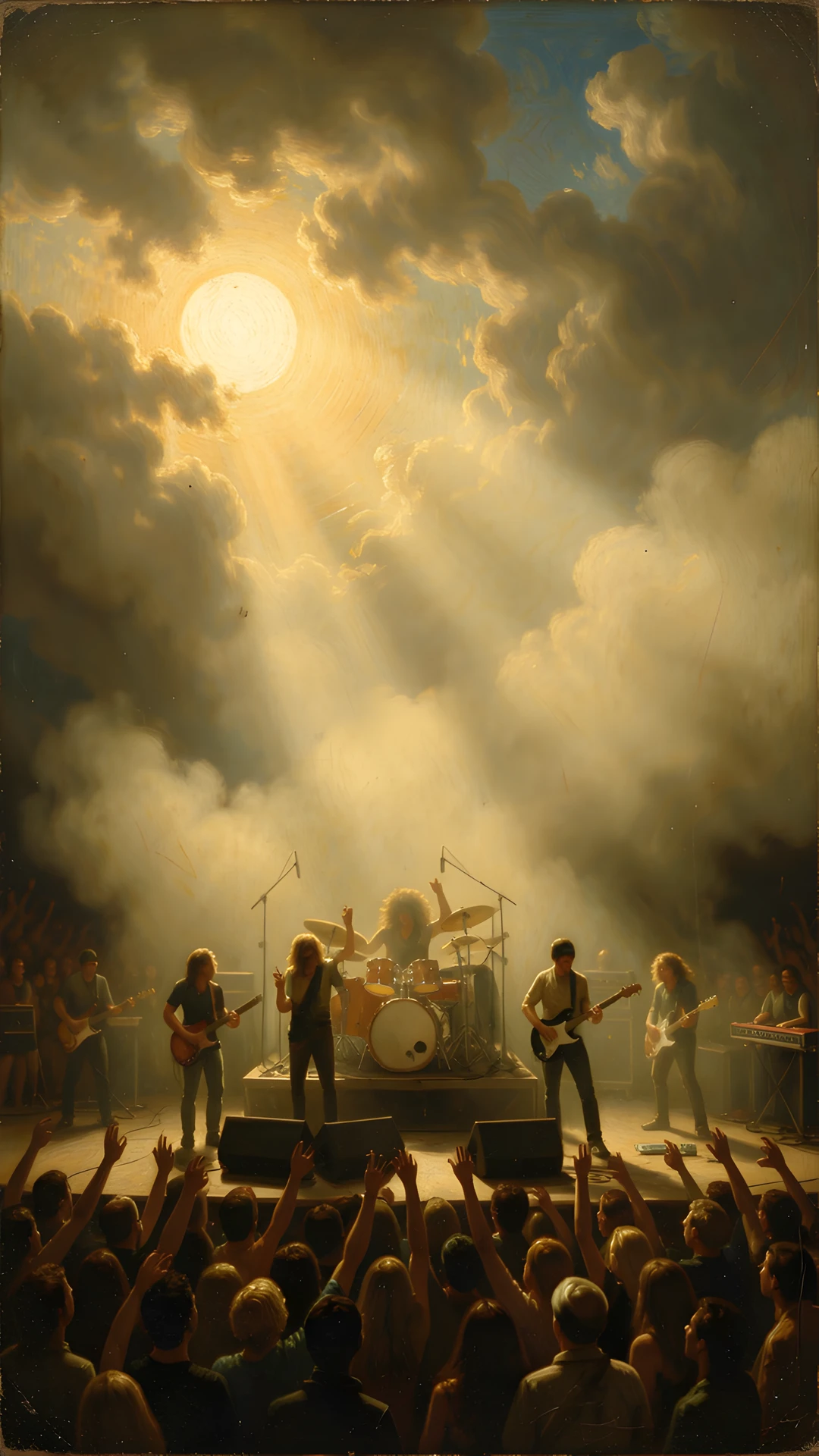 Misty Concert Scene