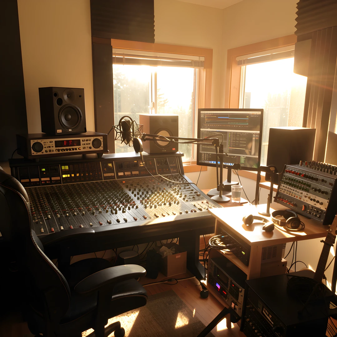 Vintage Recording Room