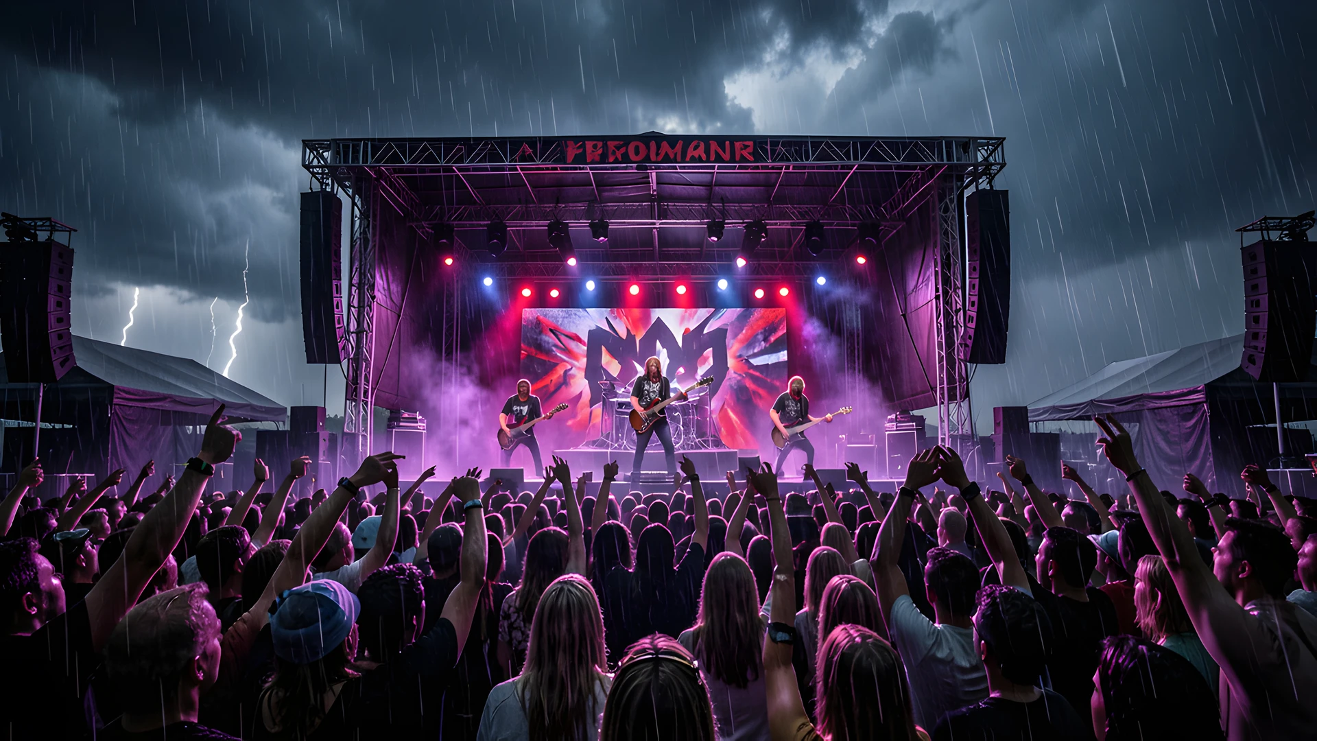 Electric Storm Night