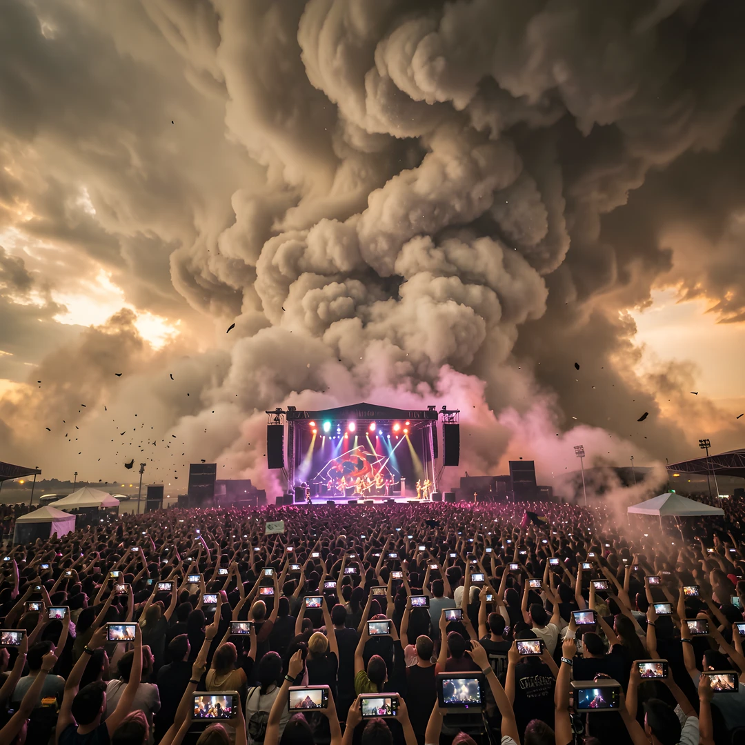 Rock Concert Chaos
