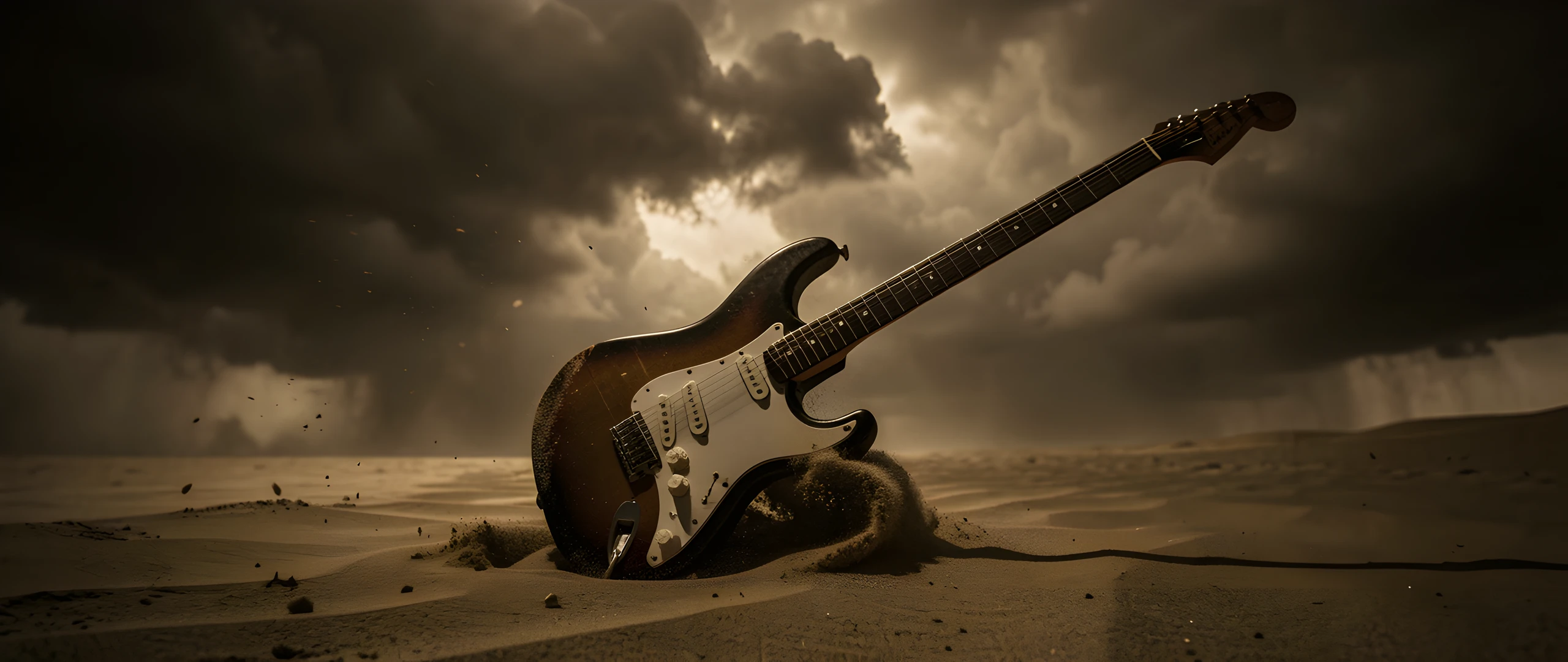 Dark Desert Twilight