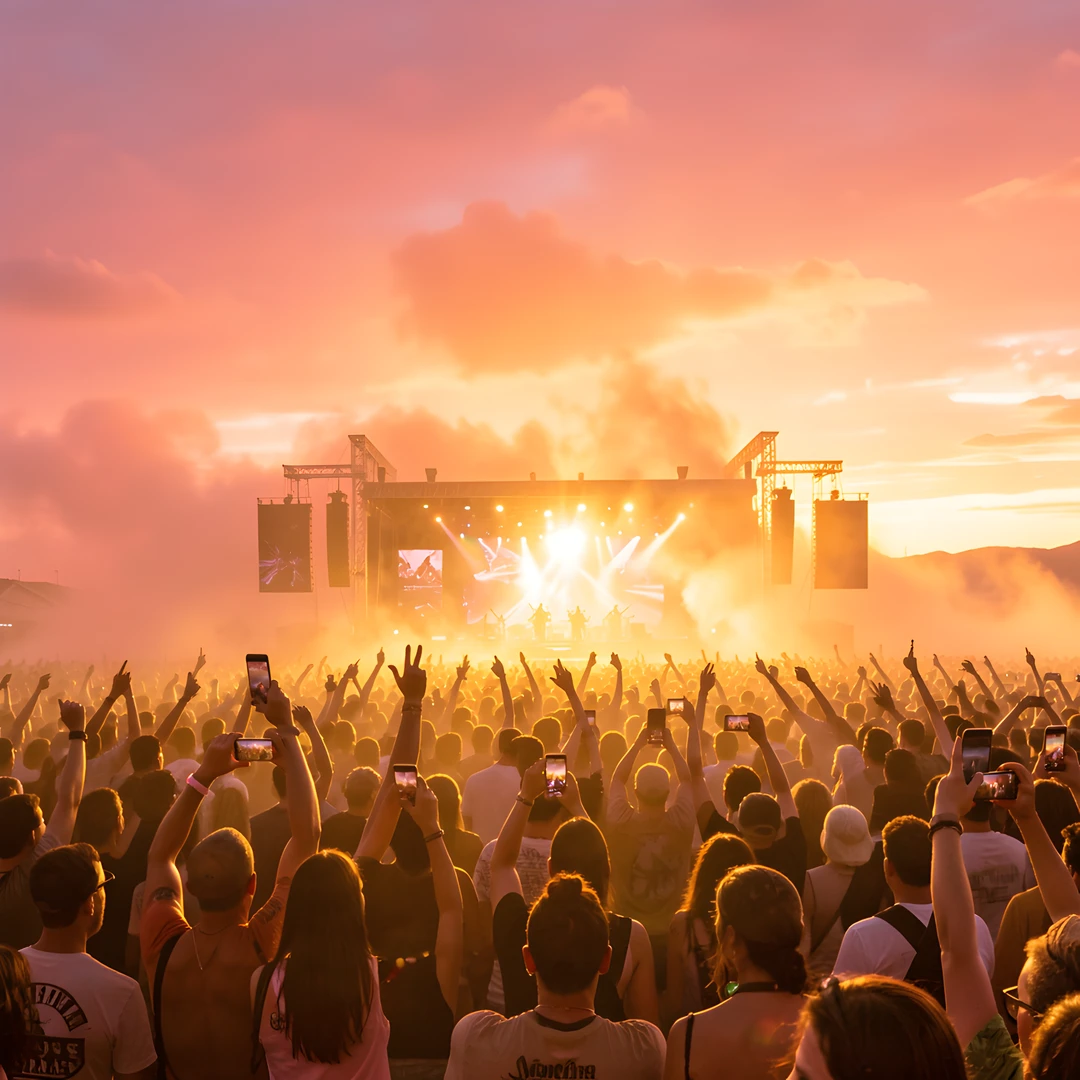 Rock Concert Chaos