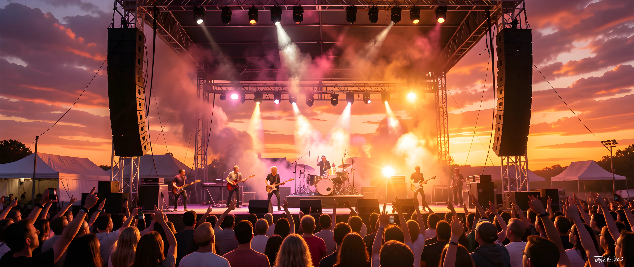 Rock Opera Sunset