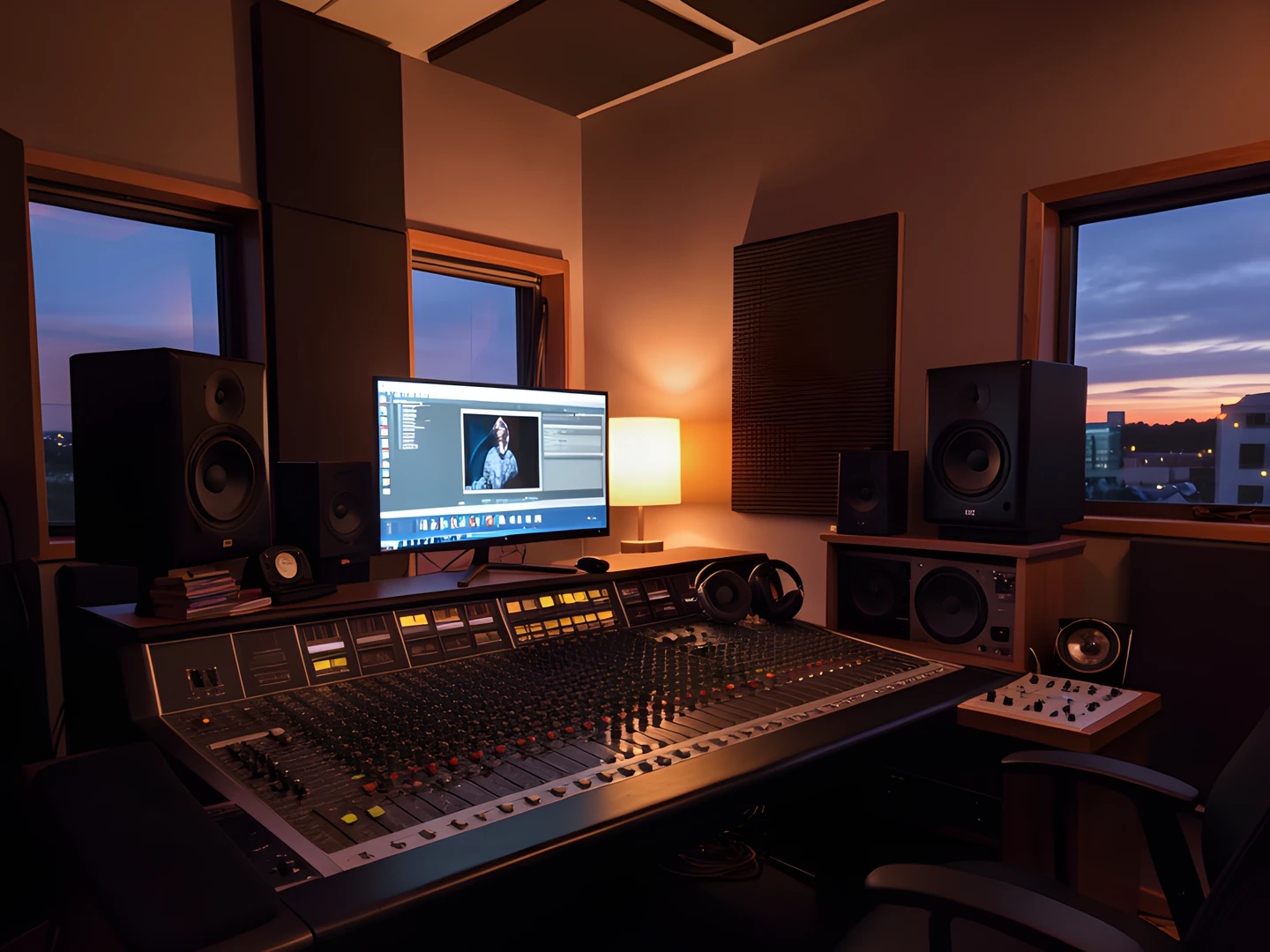 Golden Vinyl Room