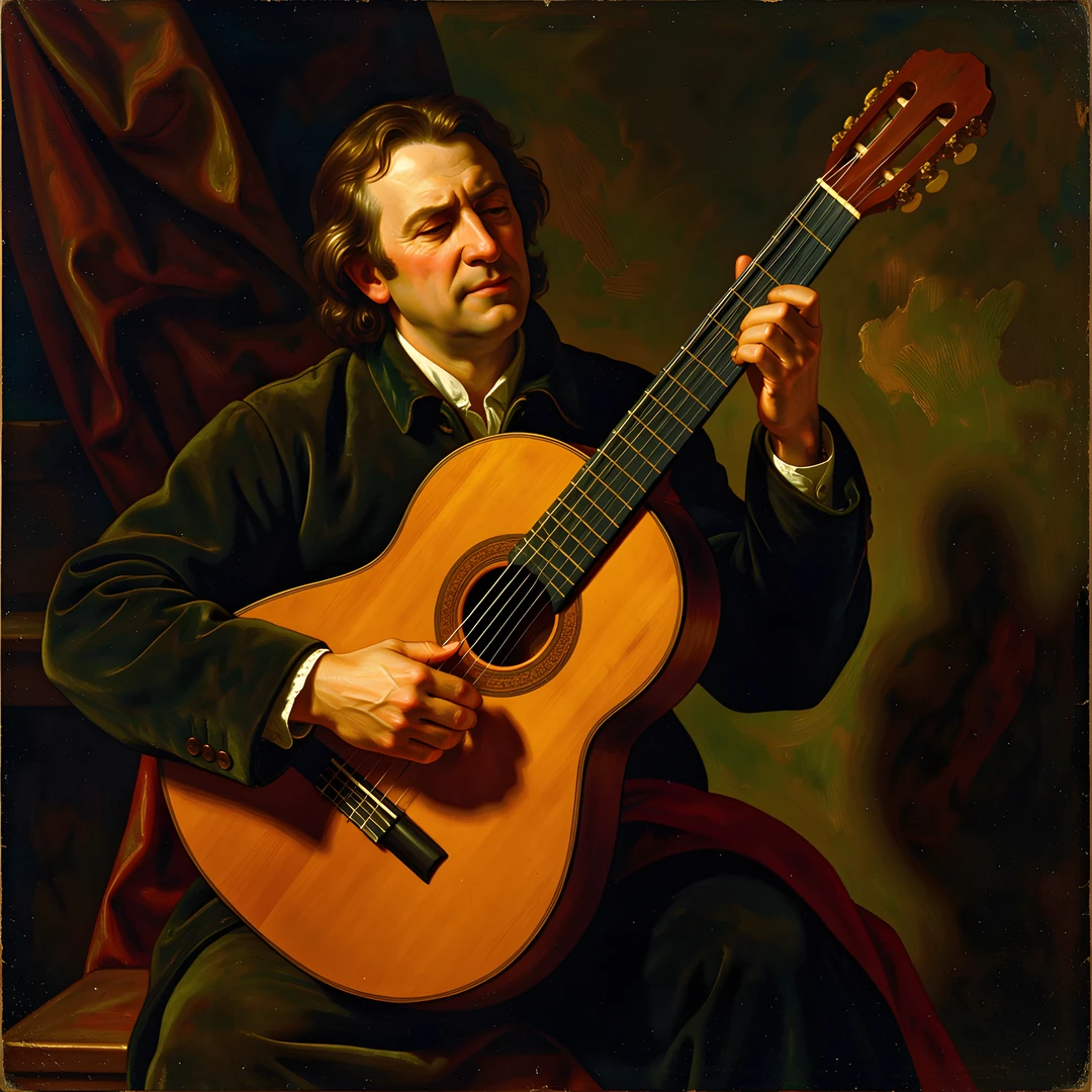 Baroque Guitar Scene