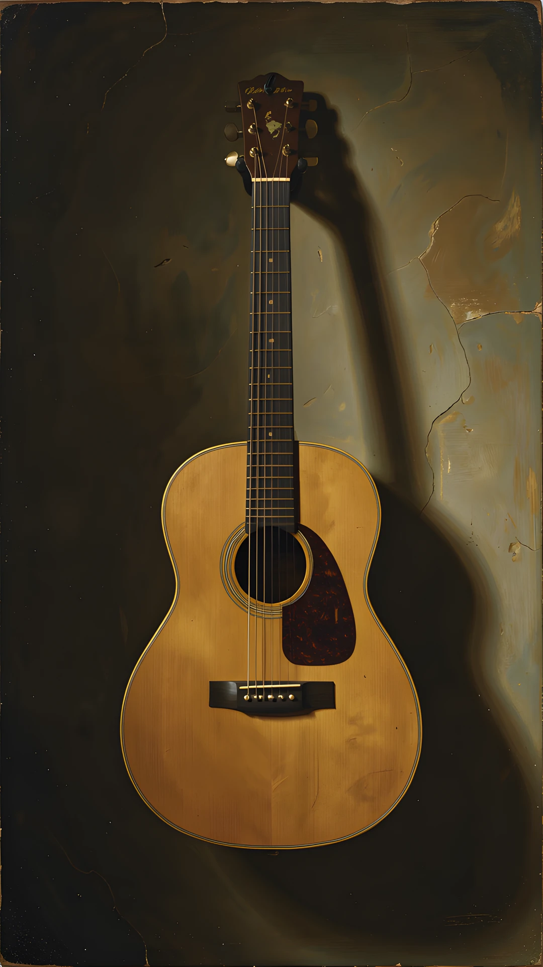 Baroque Guitar Wall