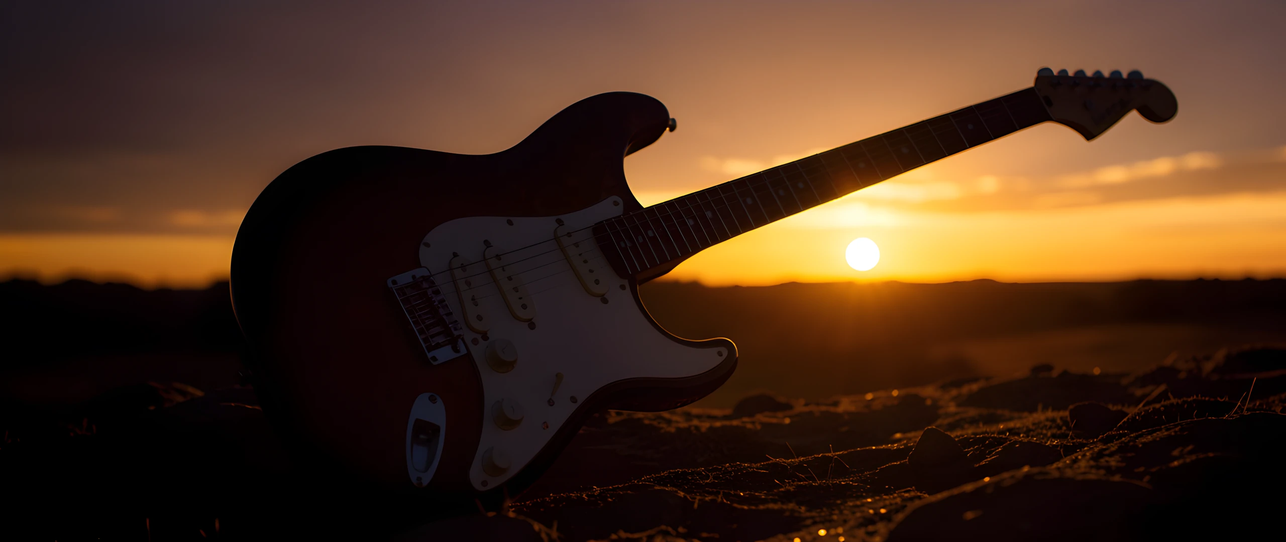 Golden Stratocaster