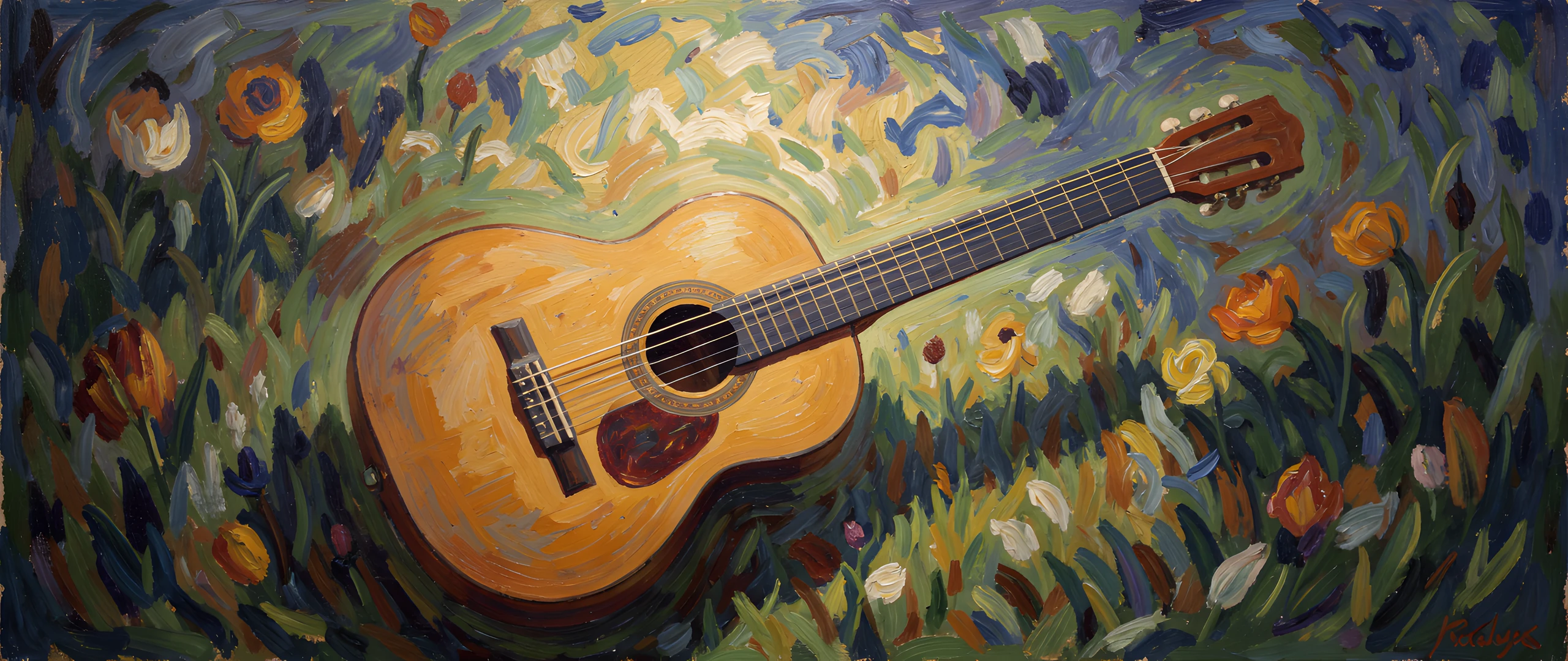 Impressionist Brushstrokes