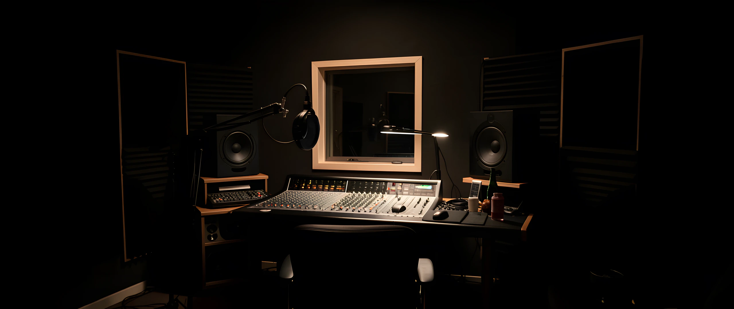 Dark Studio Walls