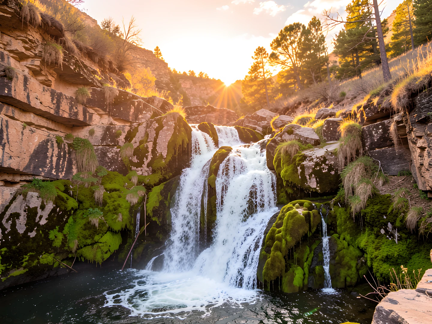 Misty Valley Falls