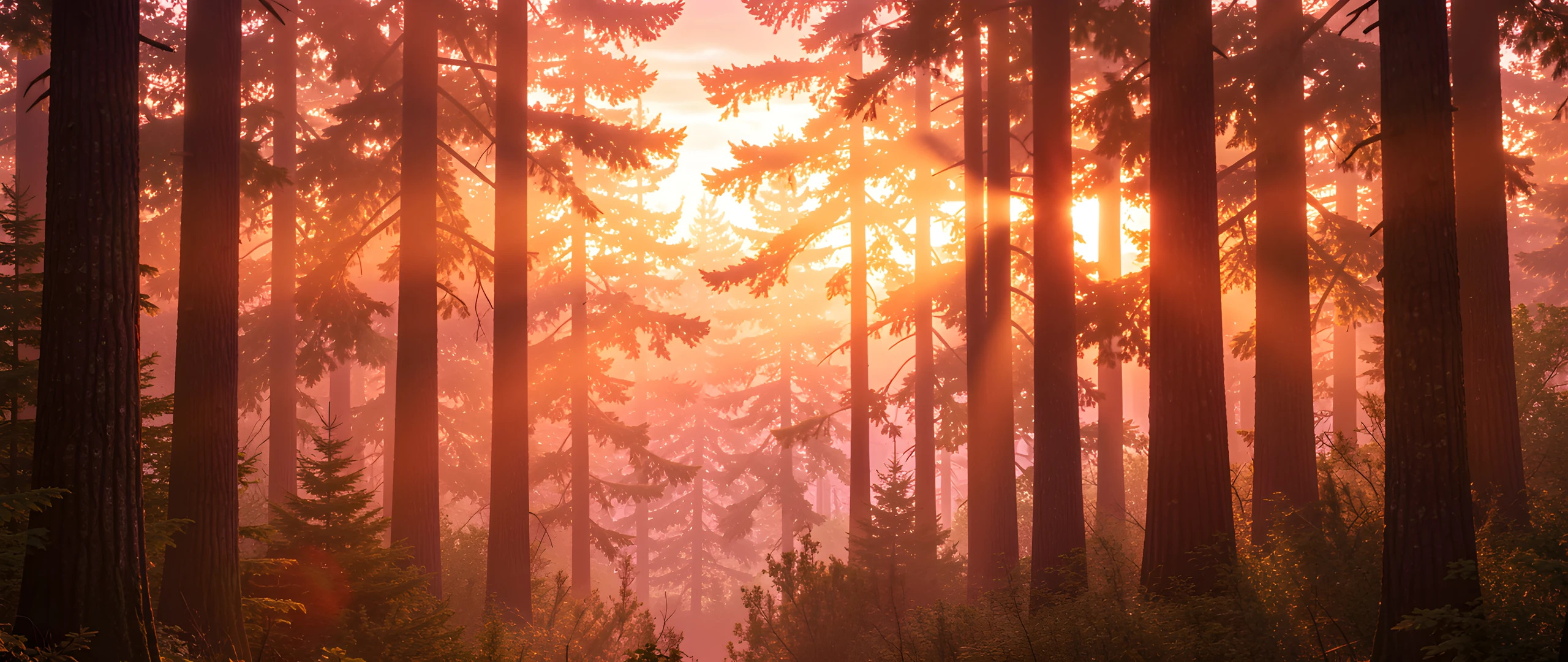 Redwood Morning Glow