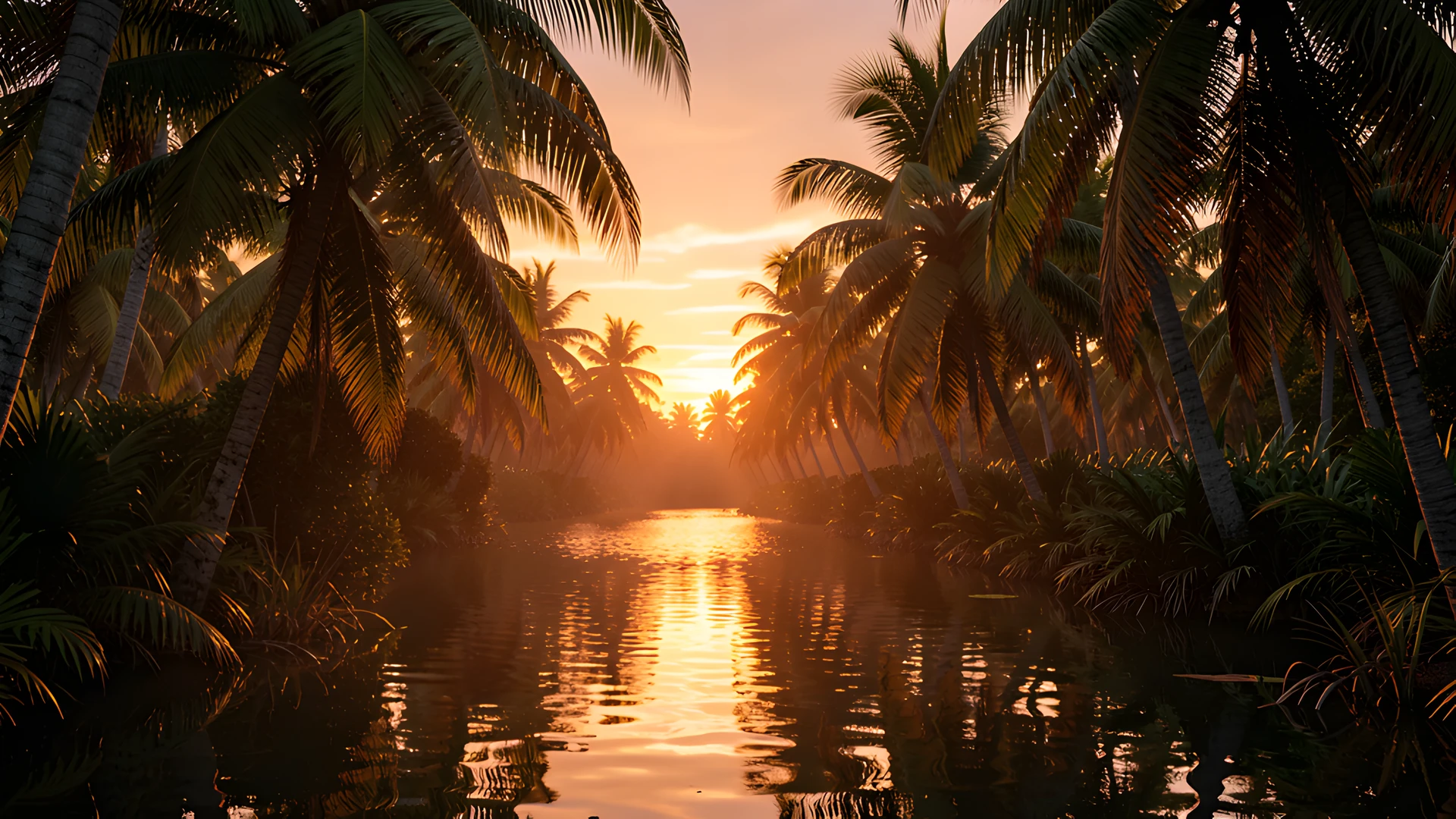 Tropical Morning Bliss