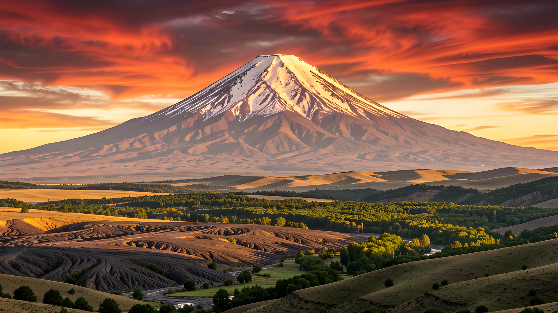 Ararat Sunset Symphony