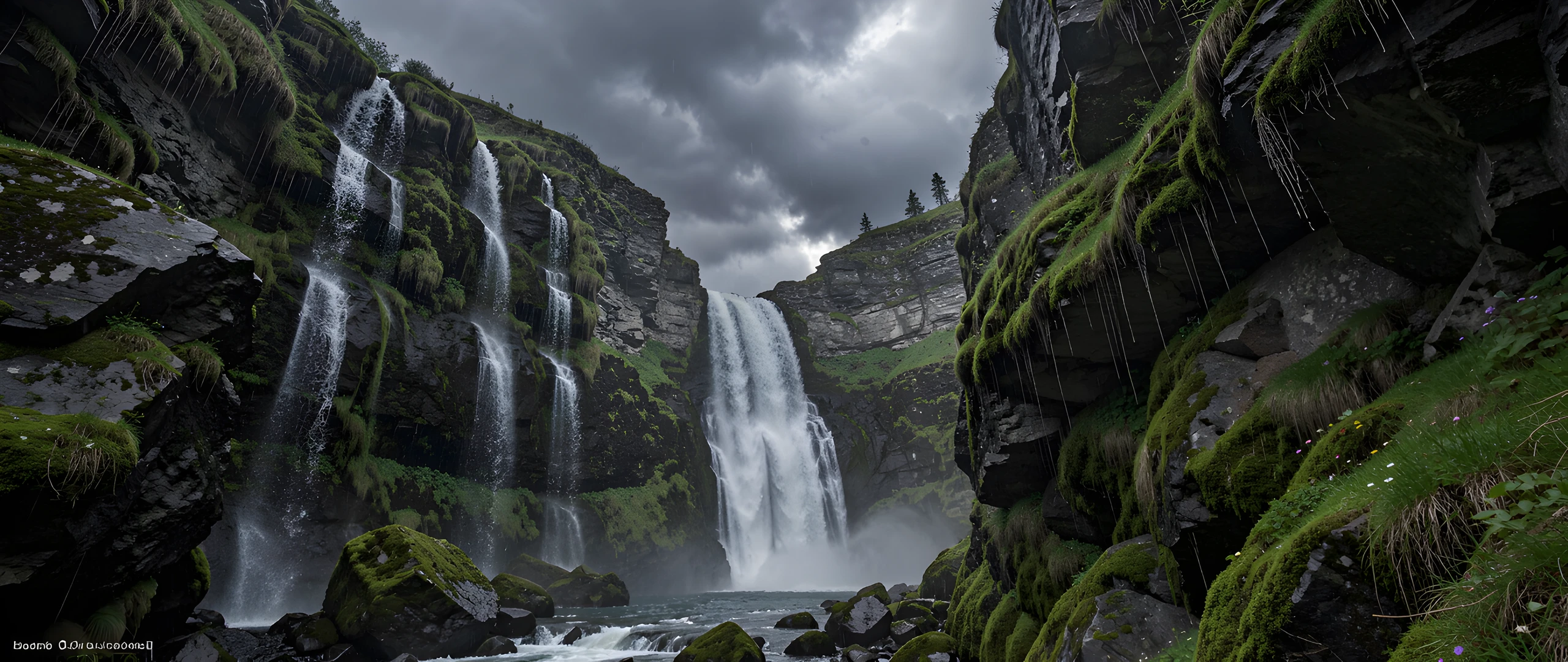 Misty Valley Falls